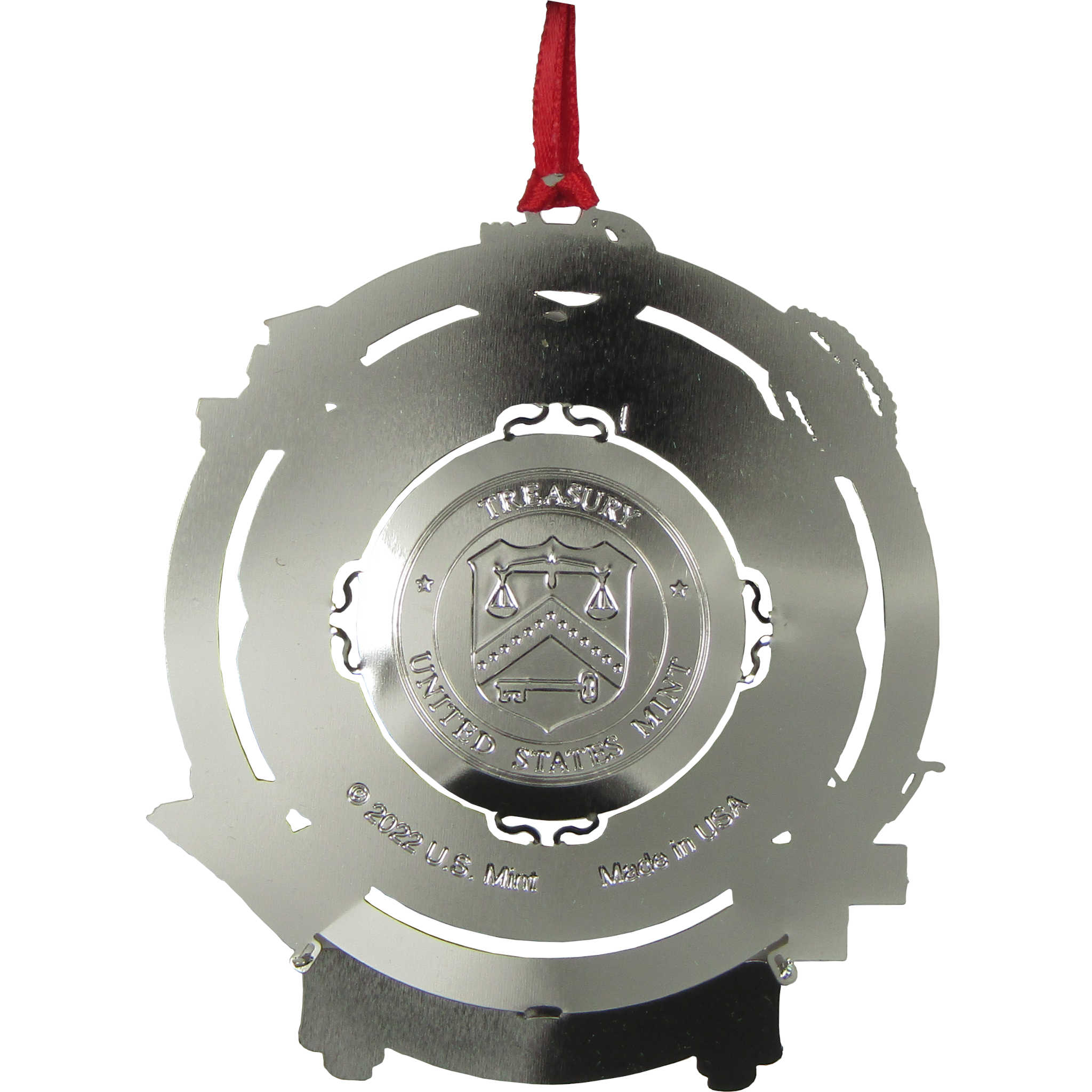 2022 Wilma Mankiller American Women Quarter Christmas Ornament OGP COA