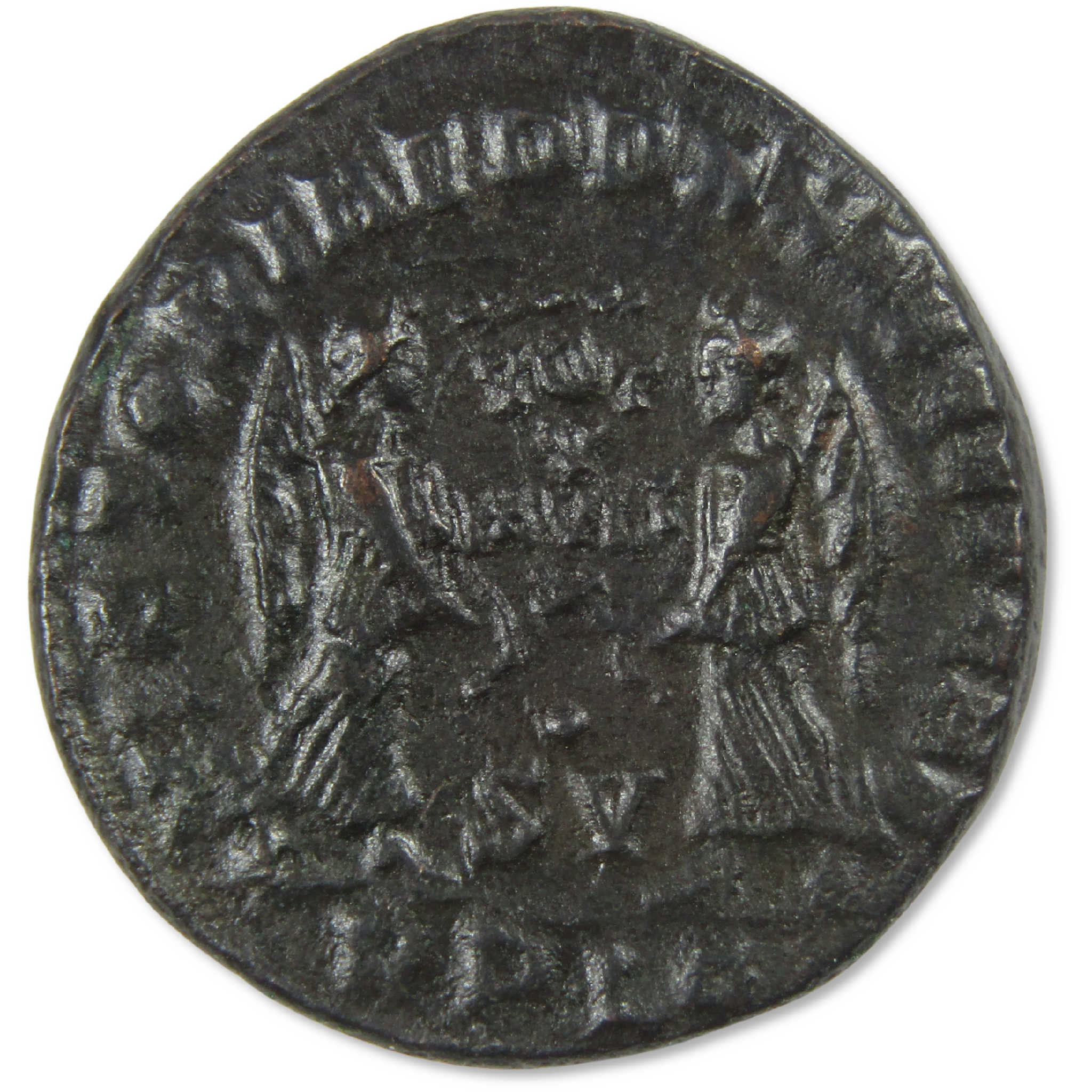 350-353 AD Magnentius Roman Empire Centenionalis Victory XF Ancient