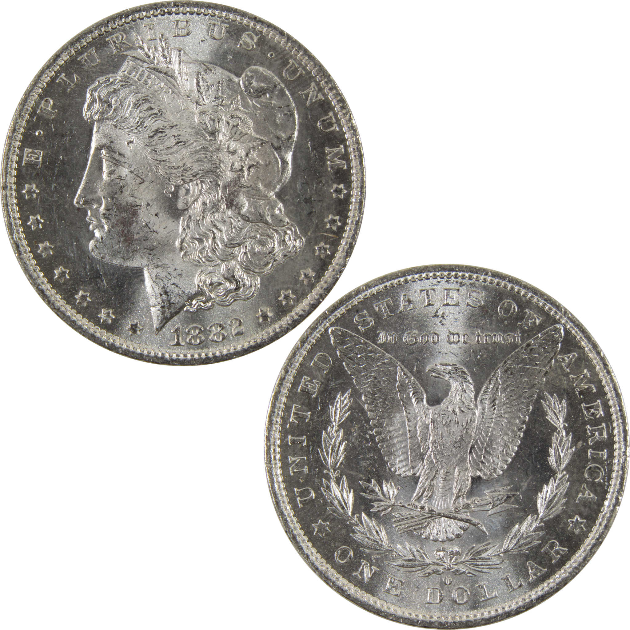 1882 O Morgan Dollar BU Uncirculated 90% Silver $1 Coin SKU:I8810 - Morgan coin - Morgan silver dollar - Morgan silver dollar for sale - Profile Coins &amp; Collectibles