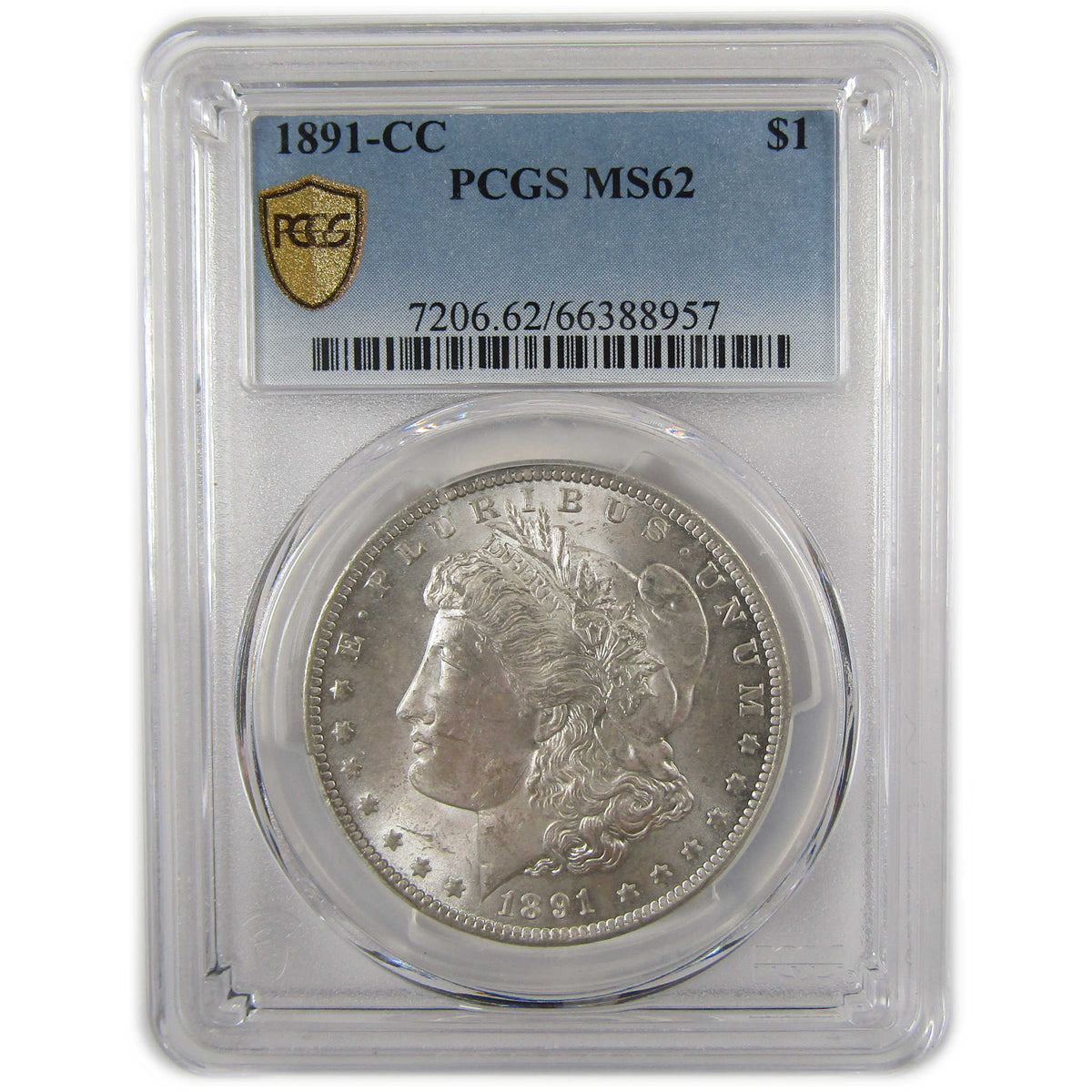 1891 CC Morgan Silver Dollar MS 62 PCGS $1 Coin SKU:I29310 - Morgan coin - Morgan silver dollar - Morgan silver dollar for sale - Profile Coins &amp; Collectibles