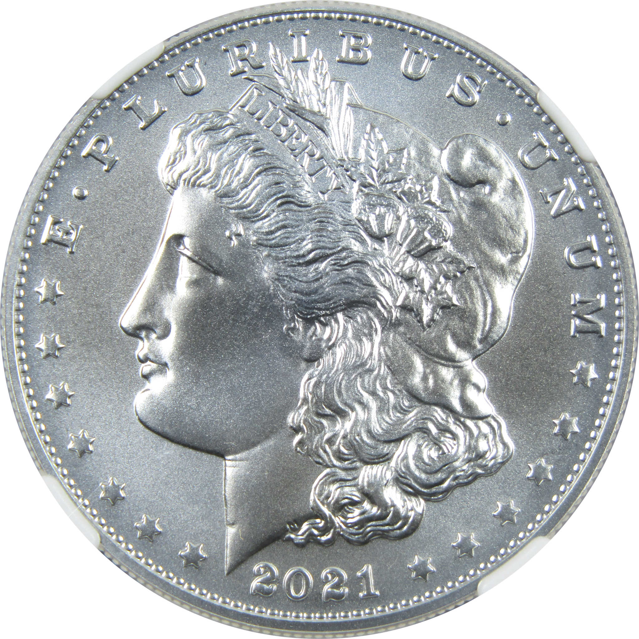 2021 Morgan Dollar MS 70 NGC .999 Silver Signed Mercanti SKU:CPC6402 - Morgan coin - Morgan silver dollar - Morgan silver dollar for sale - Profile Coins &amp; Collectibles