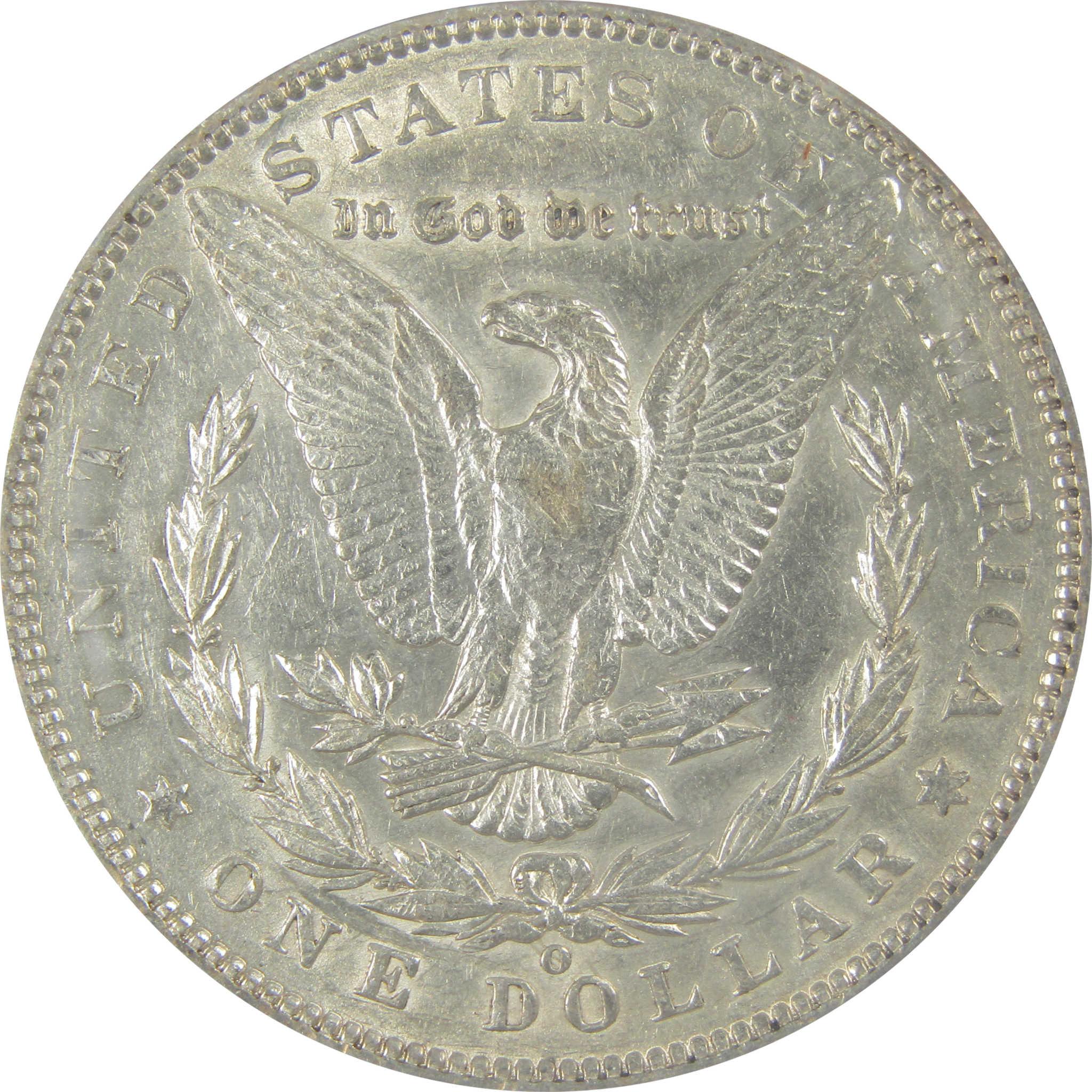 1896 O Morgan Dollar AU 50 Details ANACS Silver $1 Coin SKU:I21784 - Morgan coin - Morgan silver dollar - Morgan silver dollar for sale - Profile Coins &amp; Collectibles