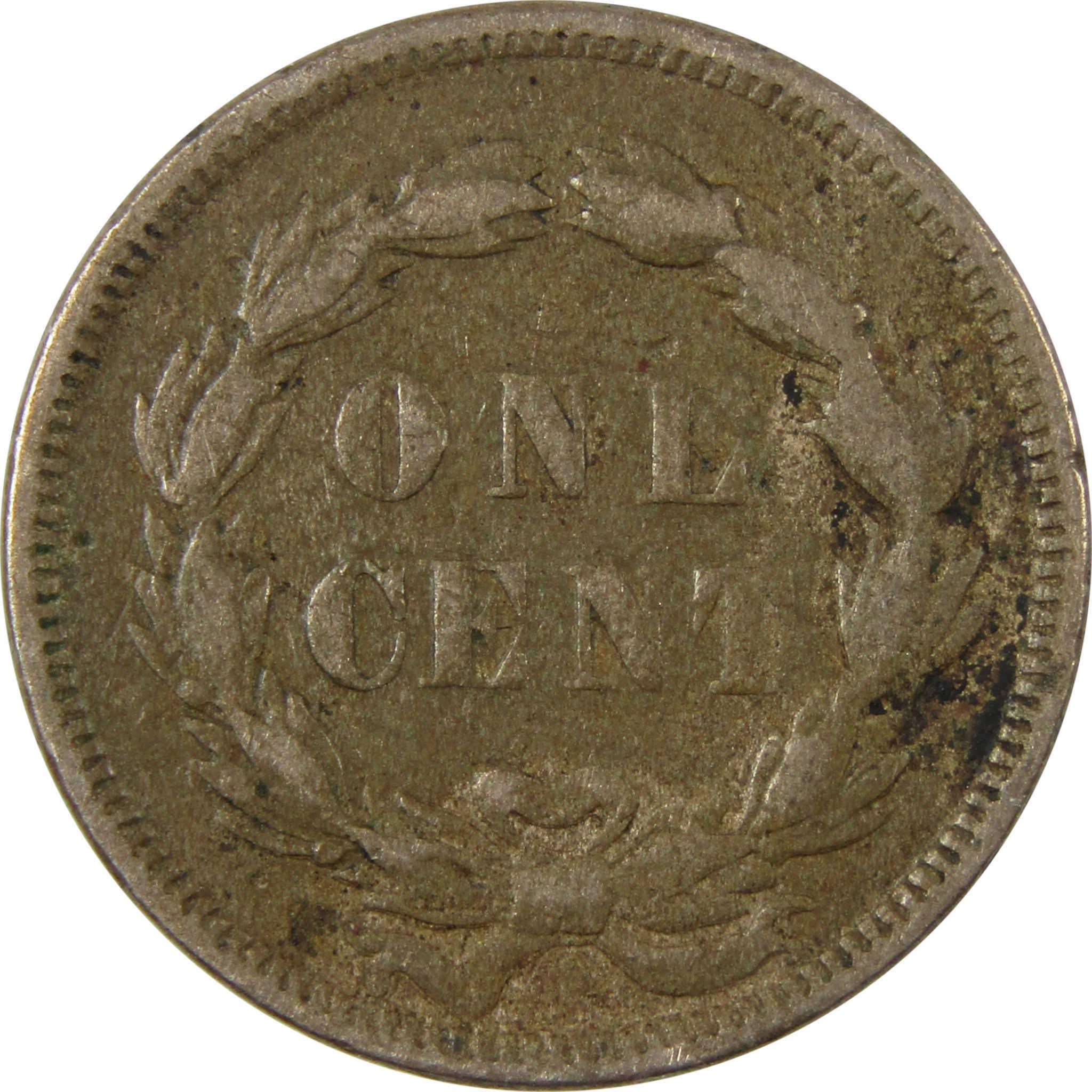 1859 Indian Head Cent VG Very Good Penny 1c Coin SKU:CP1294