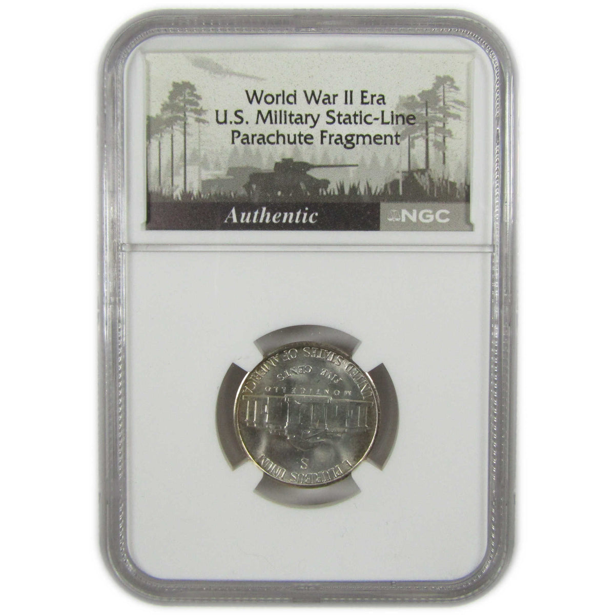 1943 S Jefferson Wartime Silver Nickel MS 67 NGC 5c Coin SKU:I28709