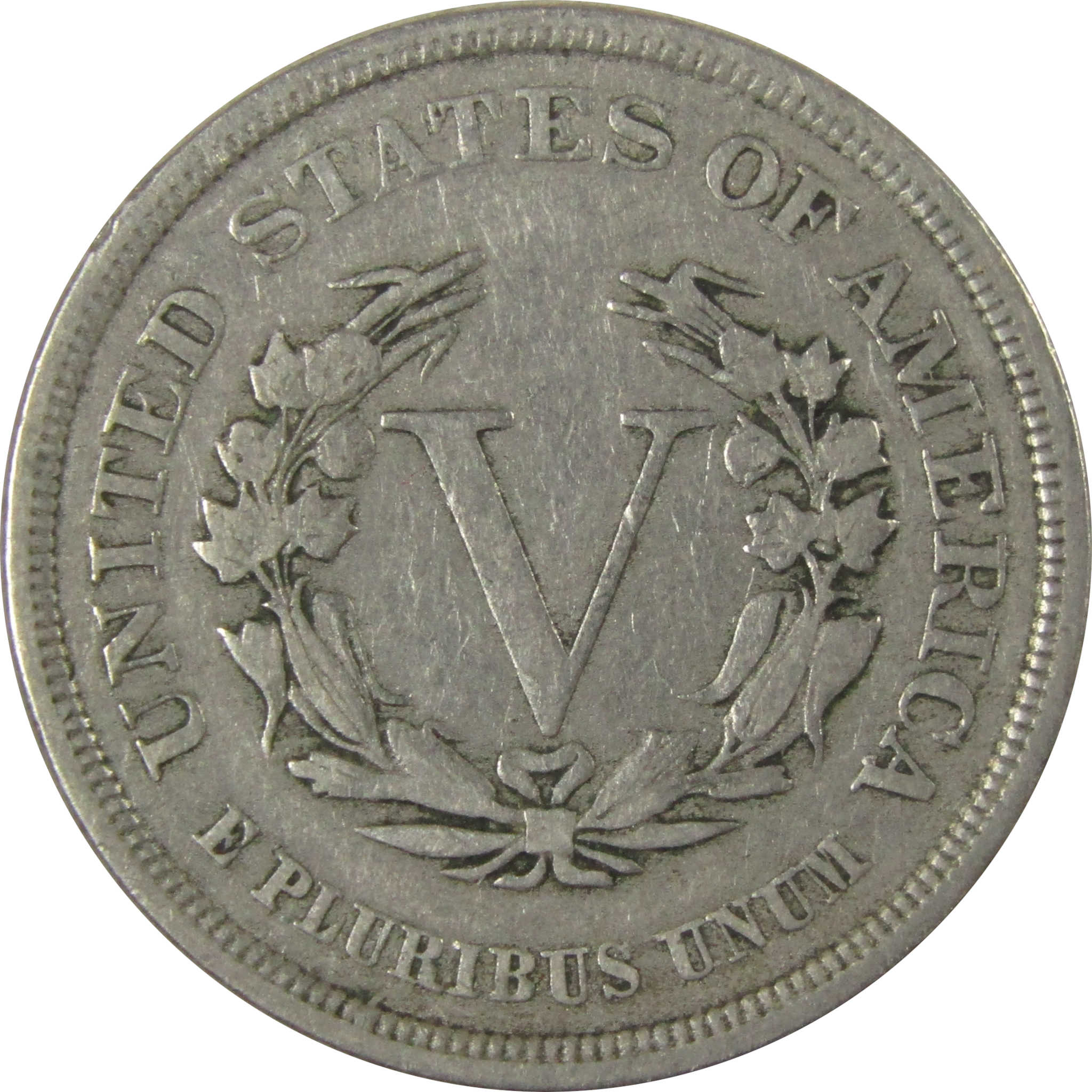 1883 No Cents Liberty Head V Nickel VF Very Fine 5c Coin SKU:I26530
