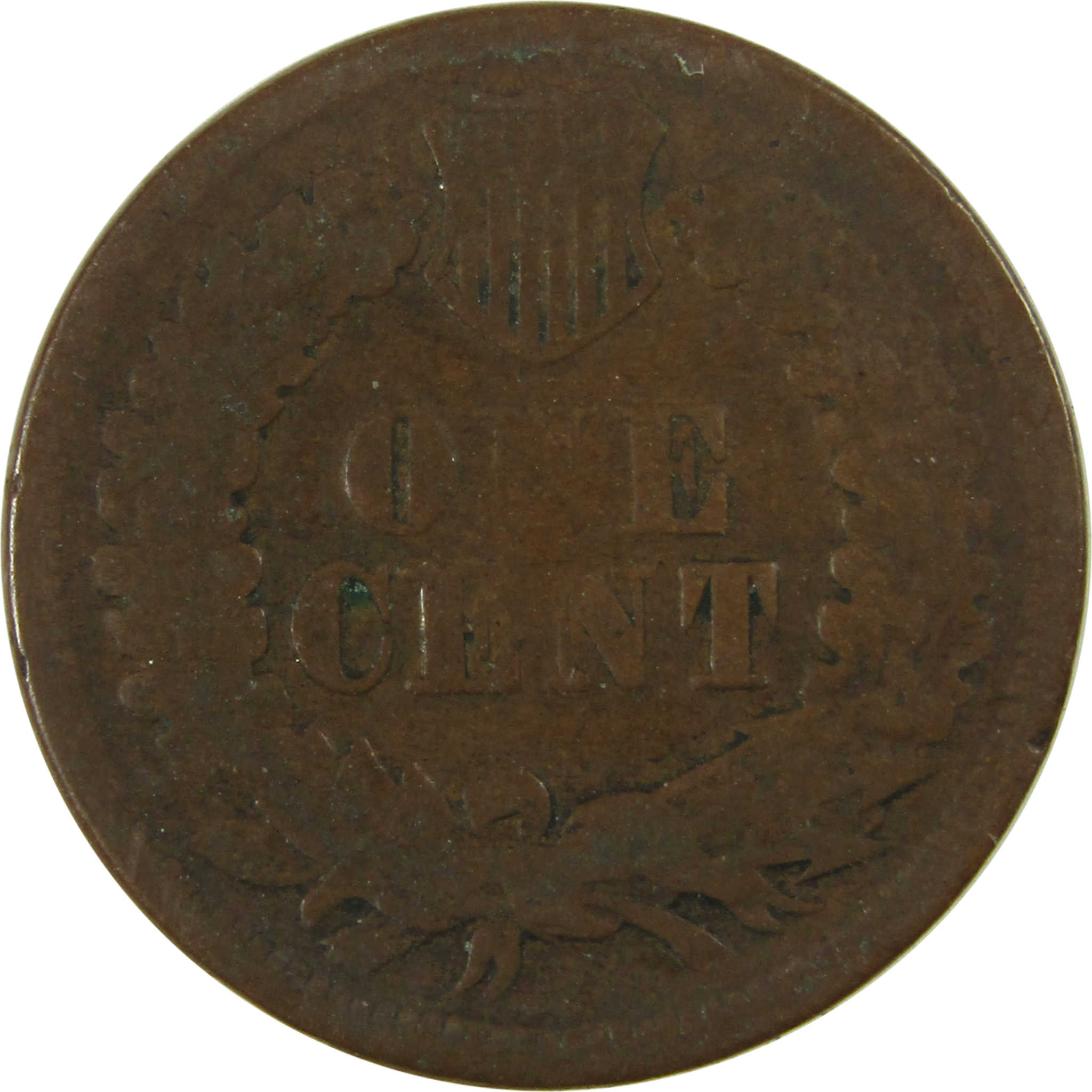1866 Indian Head Cent G Good Details Penny 1c Coin SKU:I27451