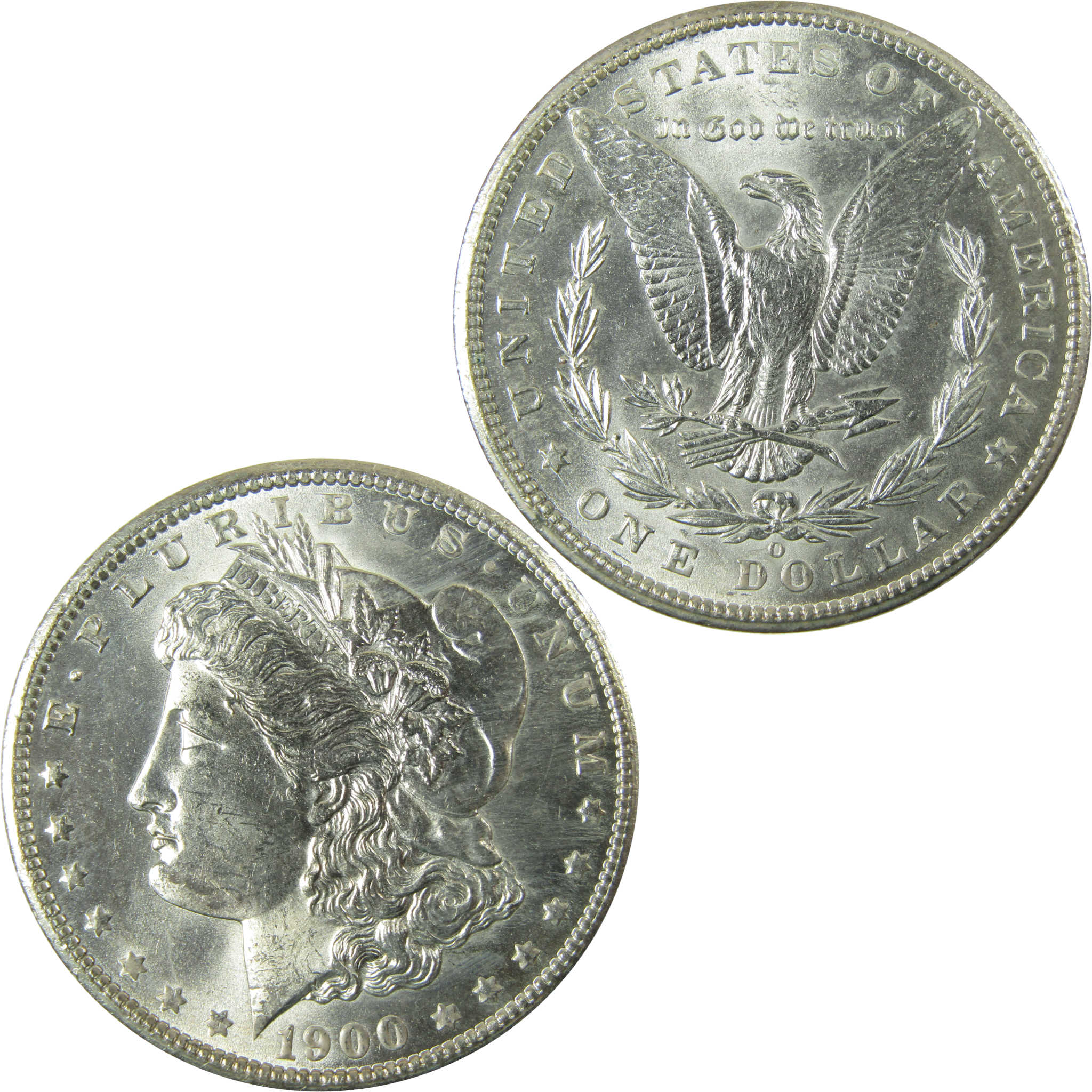 1900 O Morgan Silver Dollar Uncirculated Mint State $1 Coin SKU:CP1645