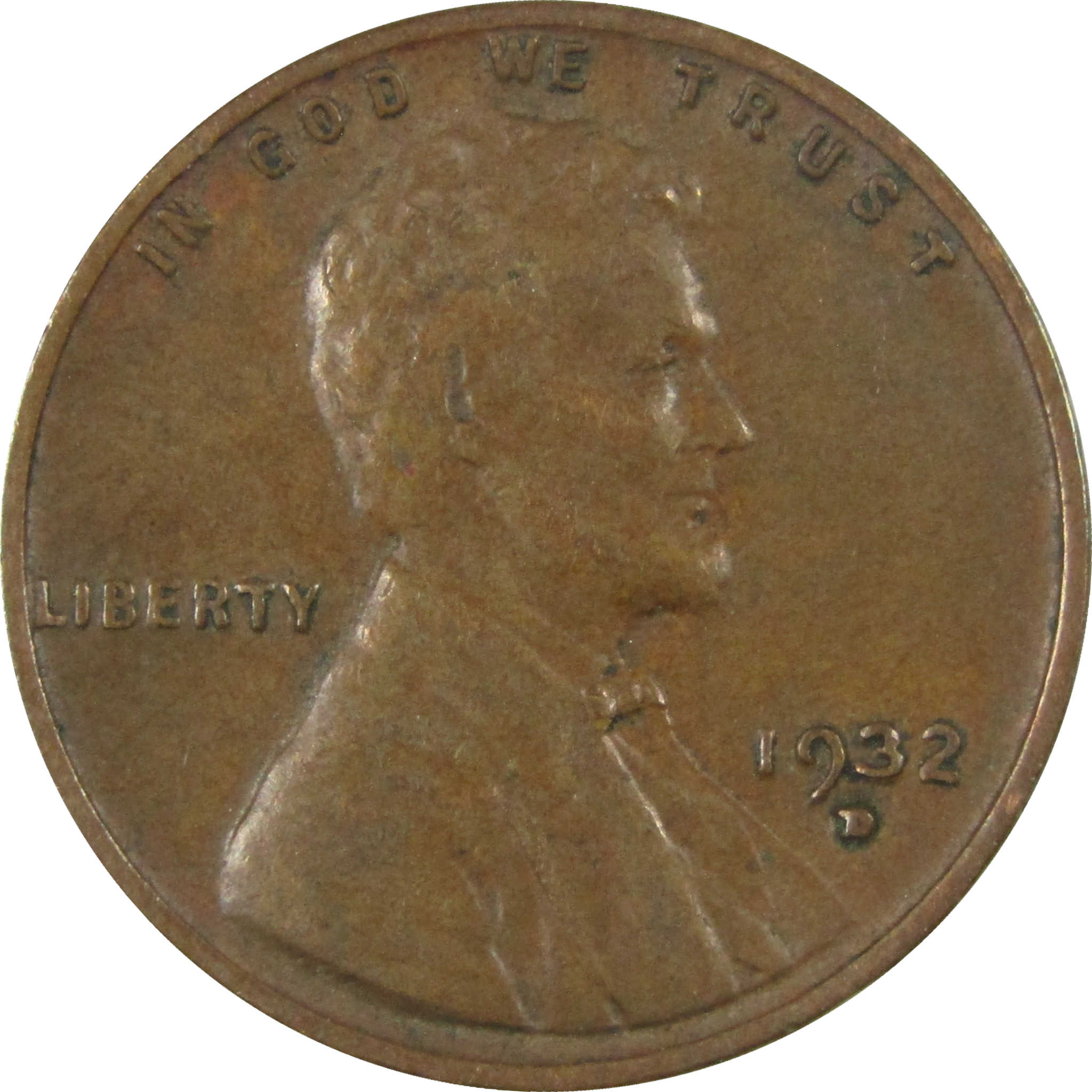 1932 D Lincoln Wheat Cent VF Very Fine Penny 1c Coin SKU:I26778