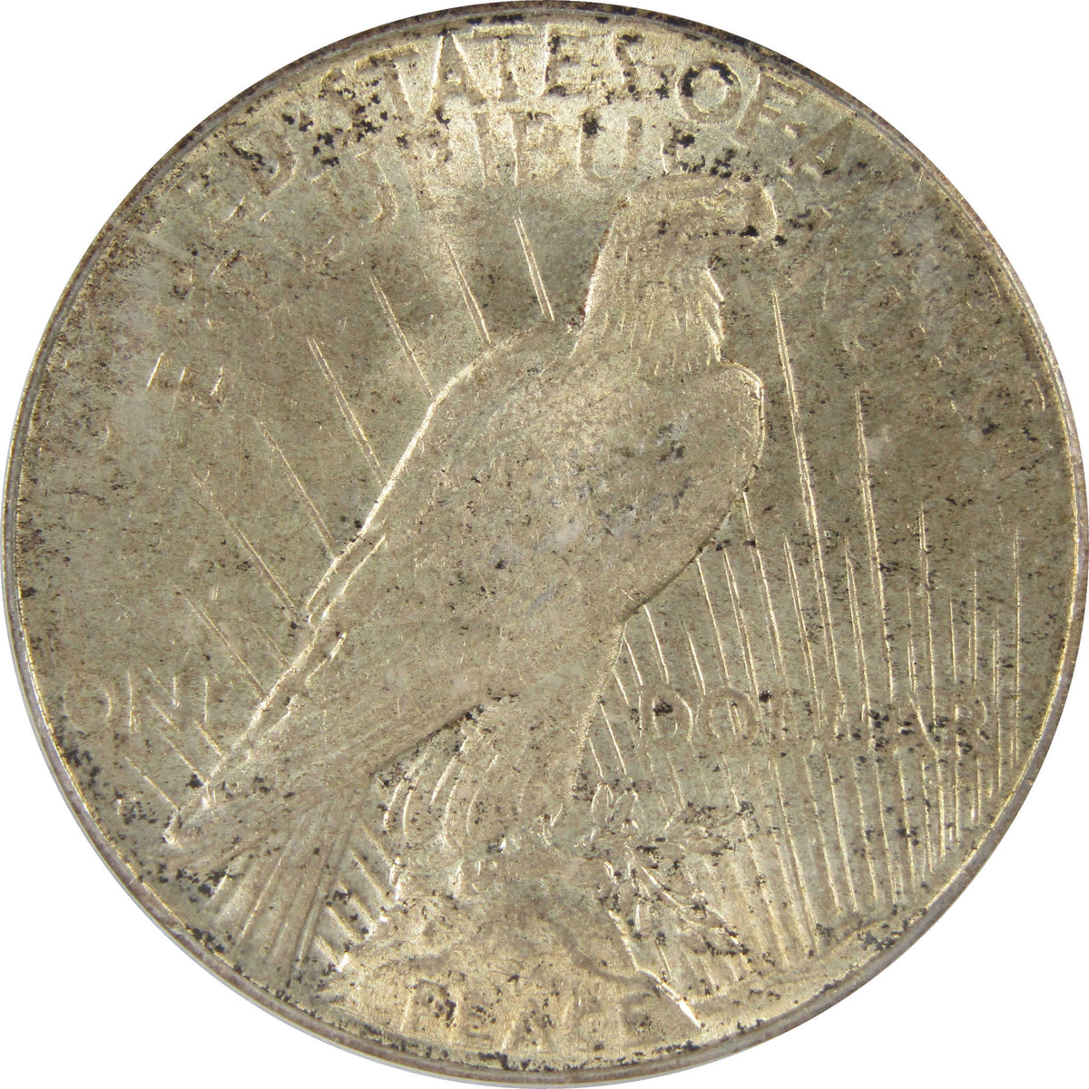 1922 S Peace Silver Dollar MS 64 ICG Uncirculated $1 Coin SKU:I29177