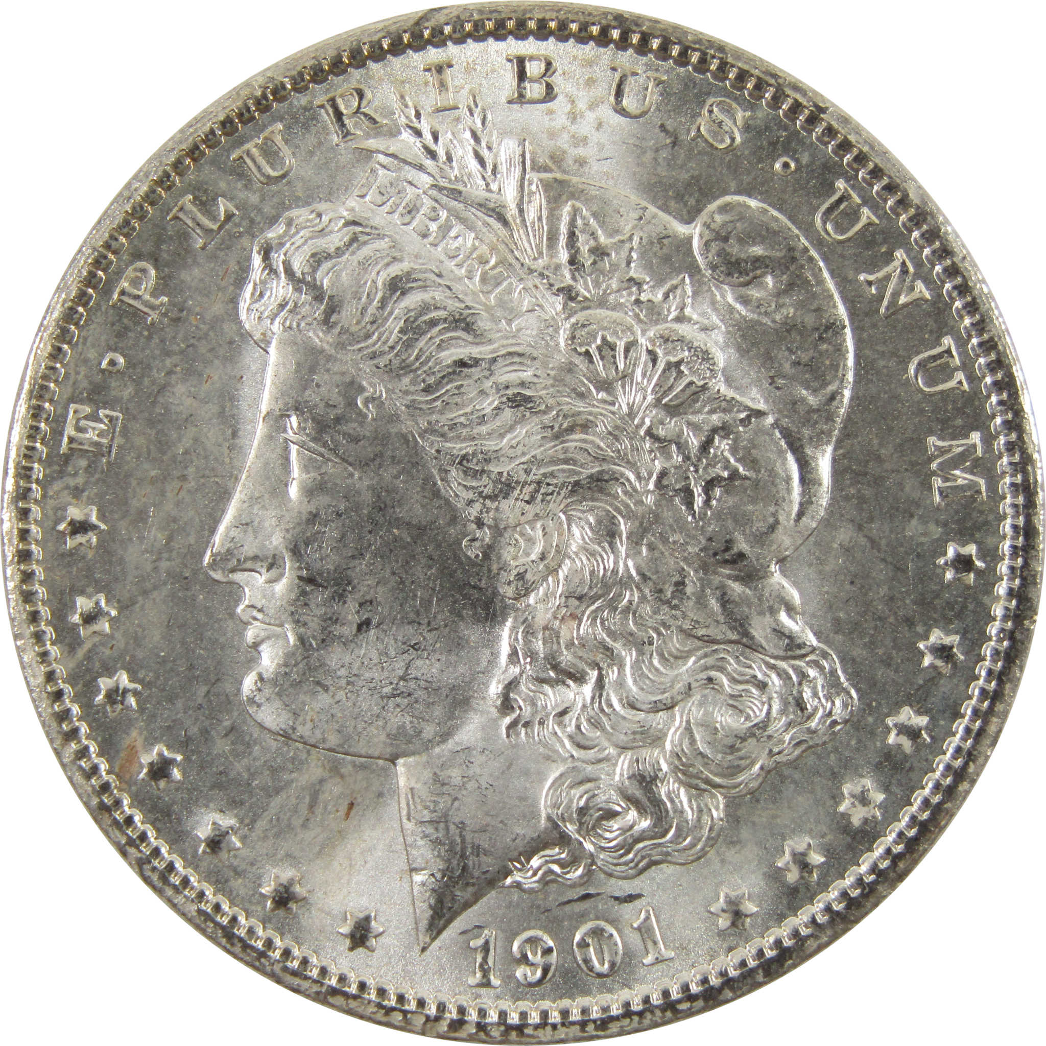 1901 O Morgan Dollar Uncirculated Details 90% Silver $1 SKU:I10463 - Morgan coin - Morgan silver dollar - Morgan silver dollar for sale - Profile Coins &amp; Collectibles