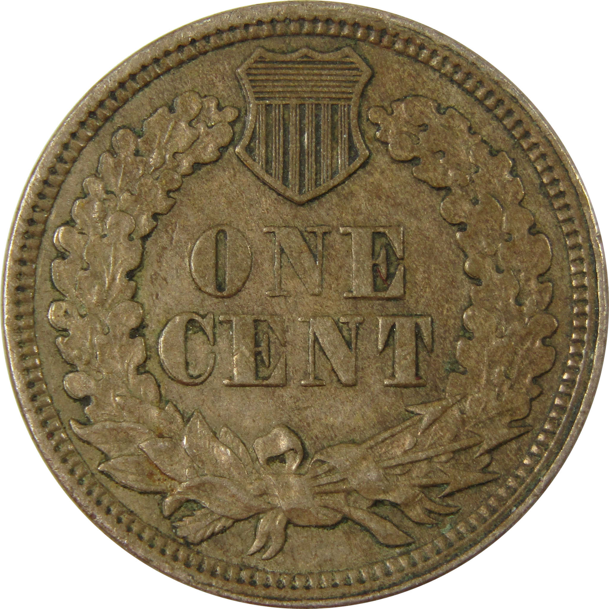 1863 Indian Head Cent XF EF Extremely Fine Details Penny SKU:CP1226
