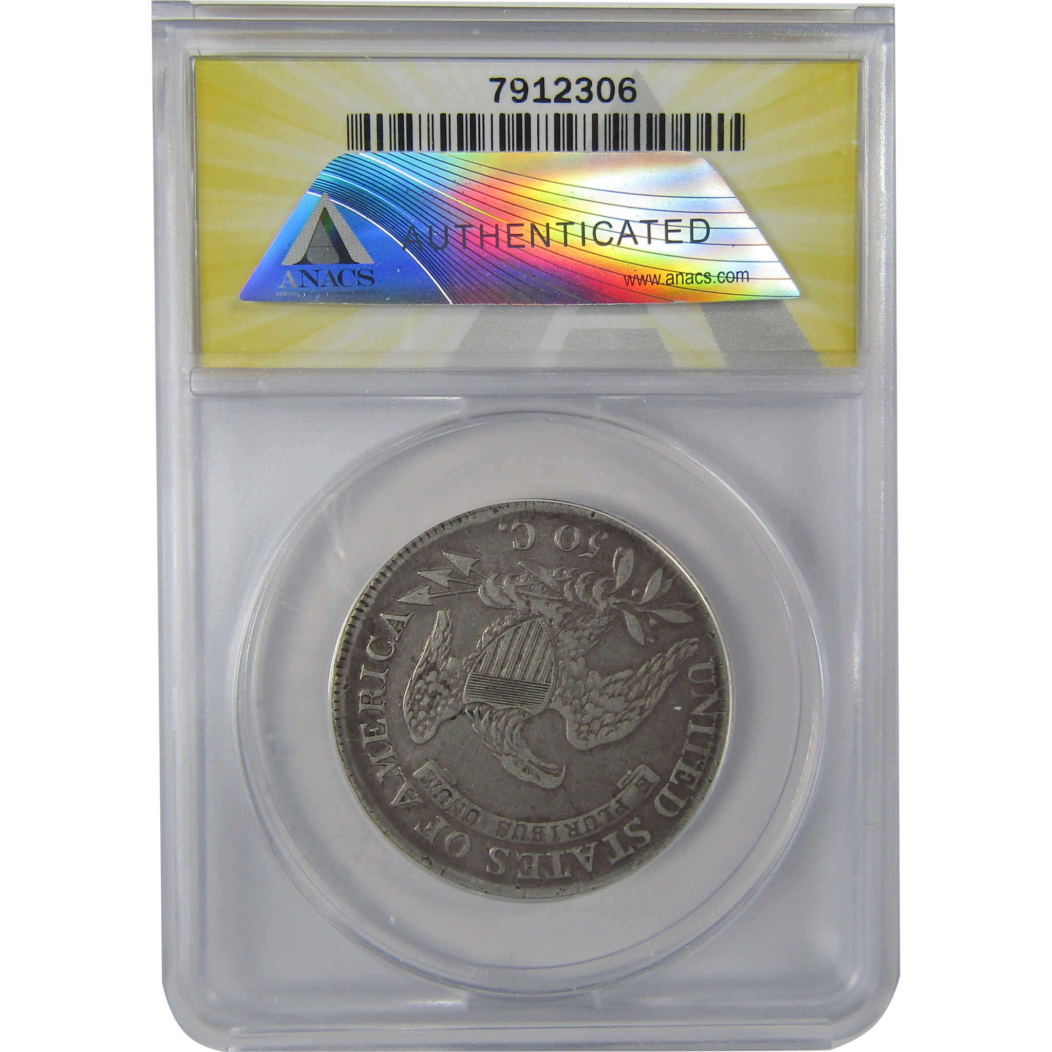 1810 Capped Bust Half Dollar VG 10 ANACS Silver 50c Coin SKU:CPC1155