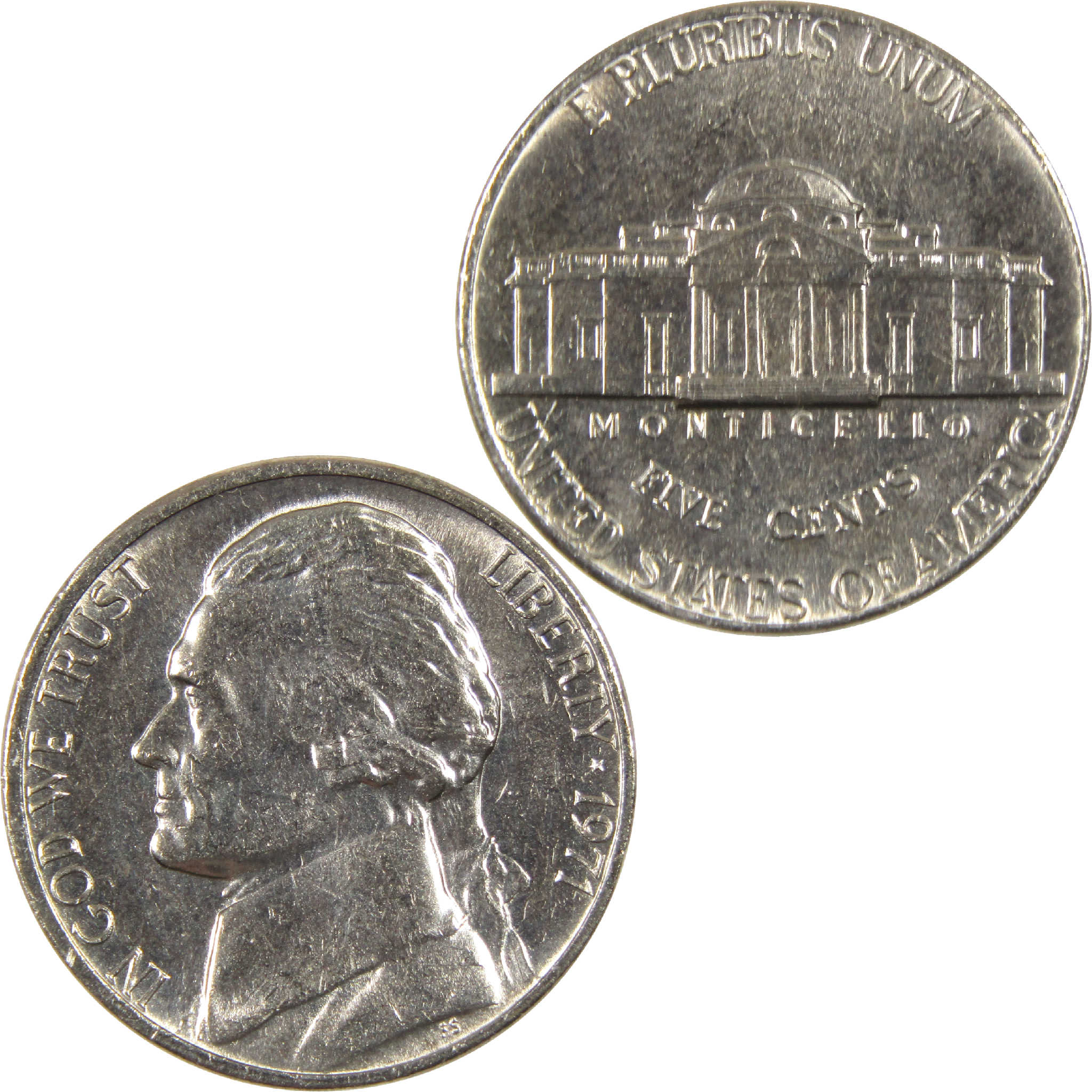 1971 Jefferson Nickel BU Uncirculated 5c Coin