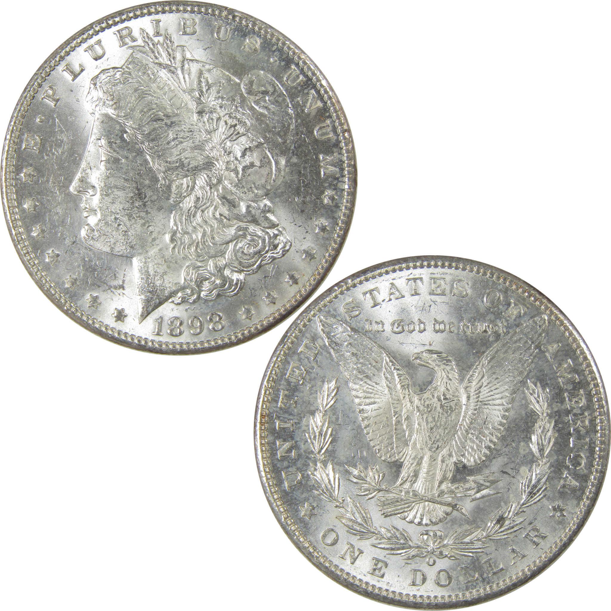 1898 O Morgan Silver Dollar Uncirculated Mint State $1 Coin SKU:I24029 - Morgan coin - Morgan silver dollar - Morgan silver dollar for sale - Profile Coins &amp; Collectibles