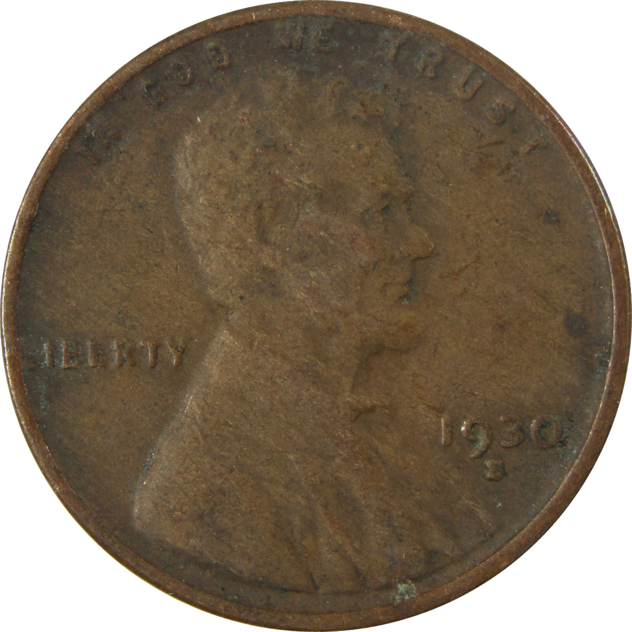 1930 S Lincoln Wheat Cent VF Very Fine Penny 1c Coin SKU:I27149