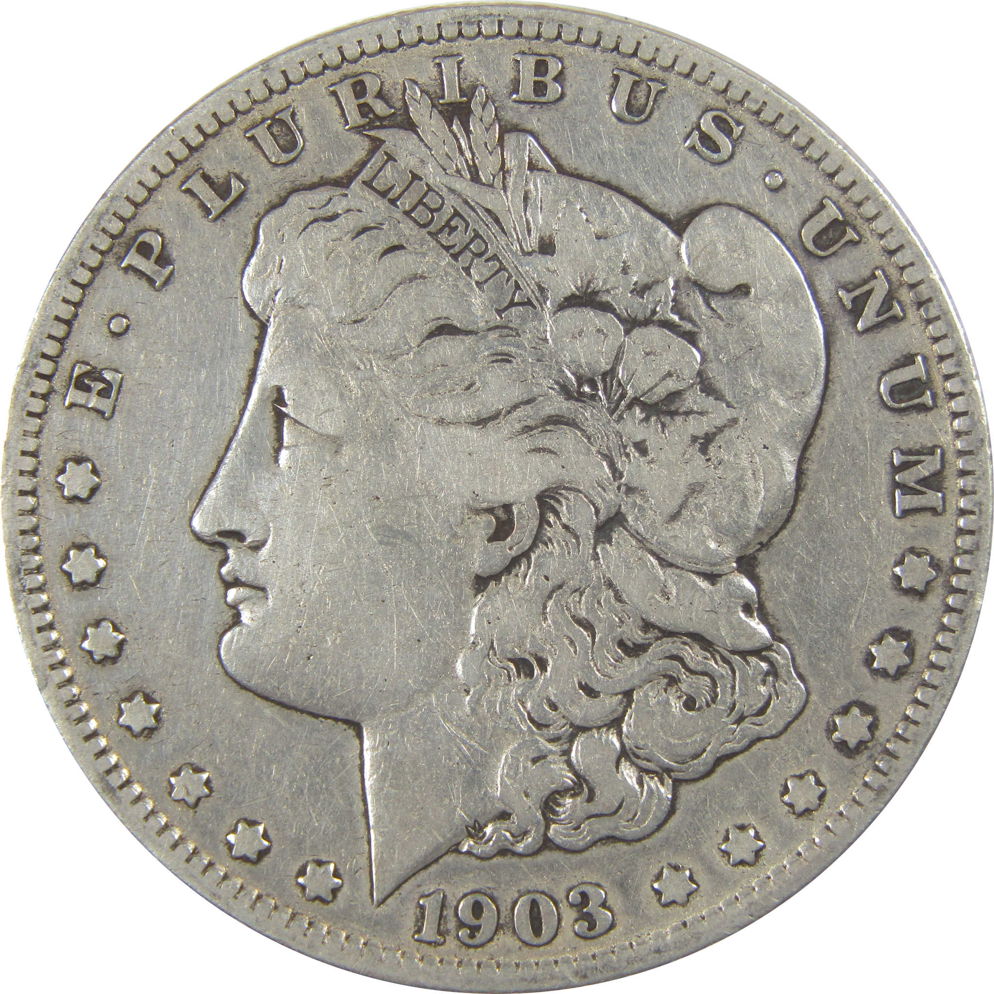 1903 S Morgan Dollar F Fine Details Silver $1 Coin SKU:I23416 - Morgan coin - Morgan silver dollar - Morgan silver dollar for sale - Profile Coins &amp; Collectibles