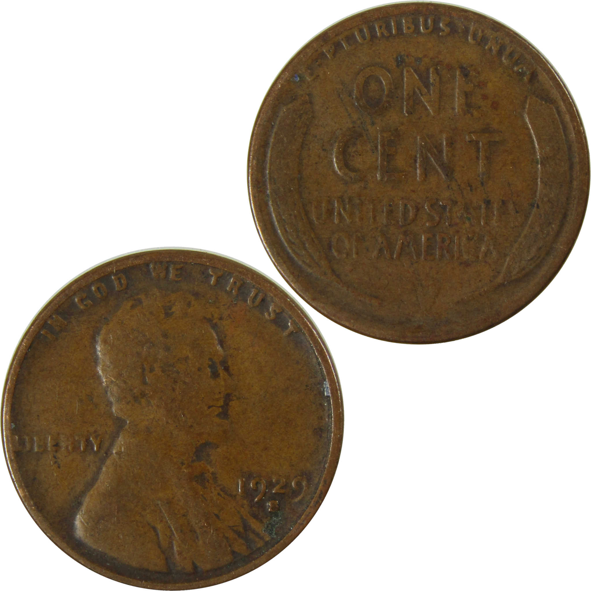 1929 S Lincoln Wheat Cent G Good Penny 1c Coin Collectible SKU:I26673