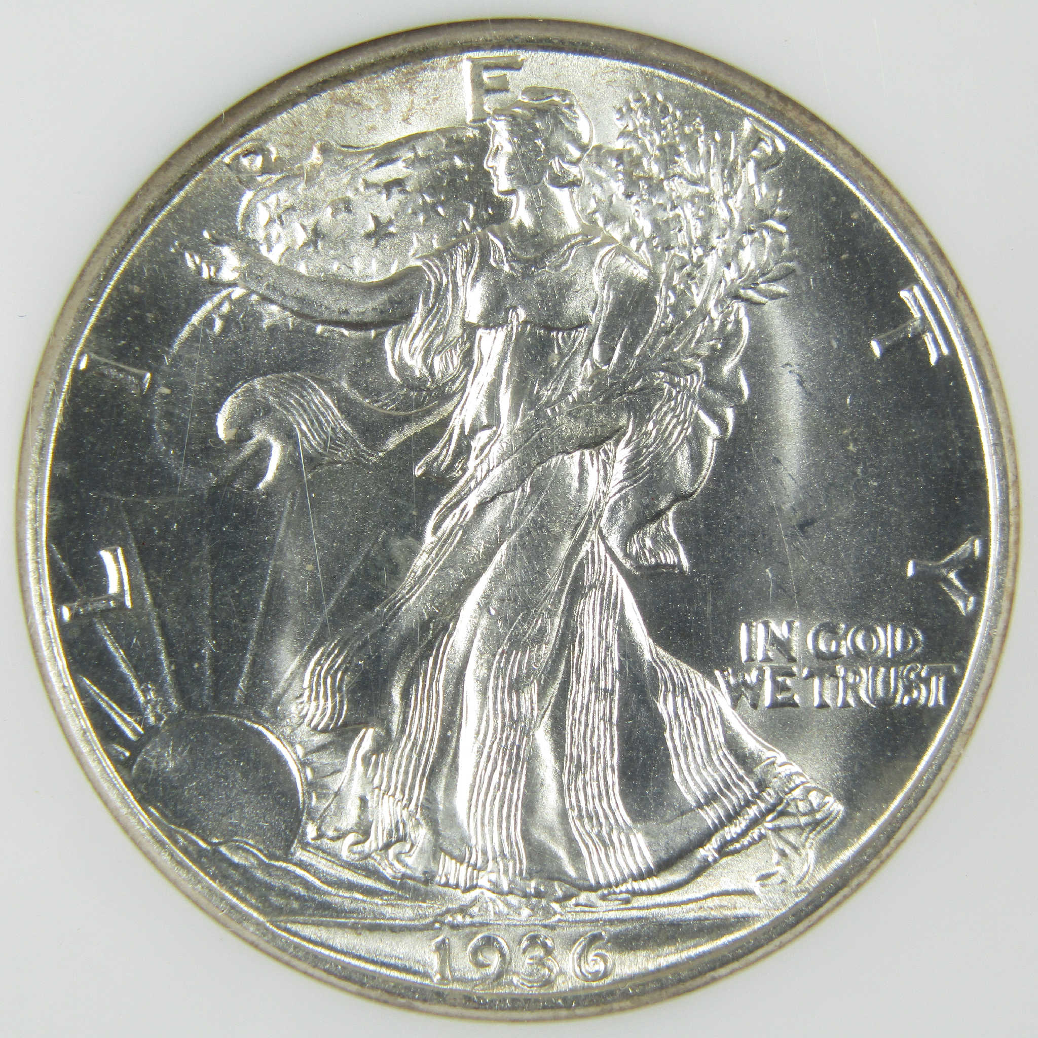1936 D Liberty Walking Silver Half Dollar MS 65 NGC Uncirculated