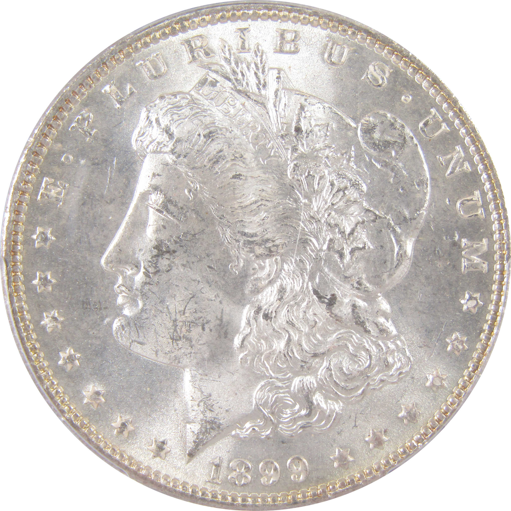 1899 Morgan Dollar MS 63 PCGS Silver Uncirculated $1 Coin SKU:I18315 - Morgan coin - Morgan silver dollar - Morgan silver dollar for sale - Profile Coins &amp; Collectibles