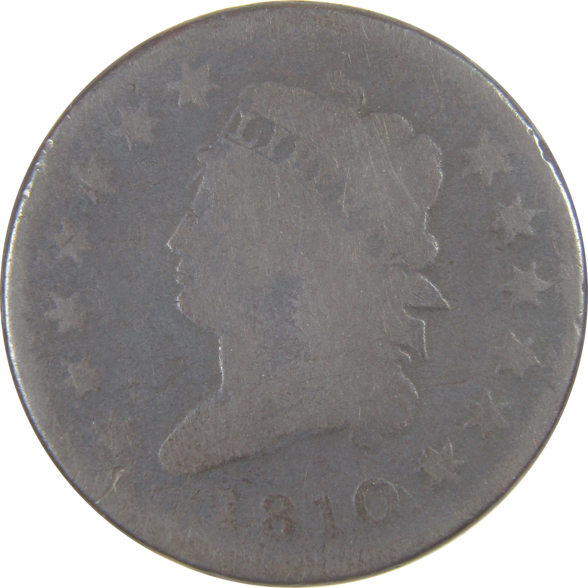 1810 Classic Head Large Cent AG About Good Copper Penny 1c SKU:I16788