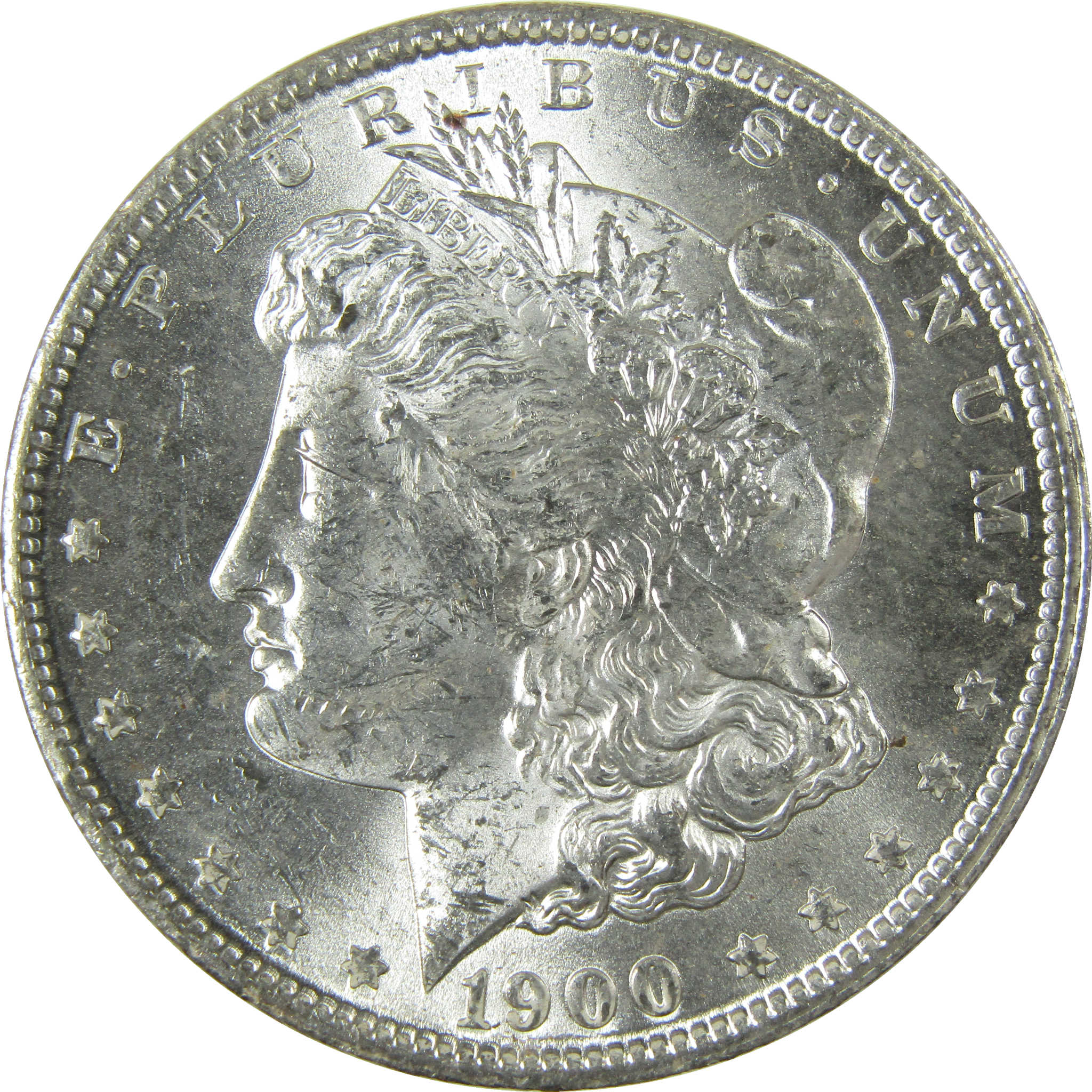 1900 O Morgan Silver Dollar Uncirculated Mint State $1 Coin SKU:I27749