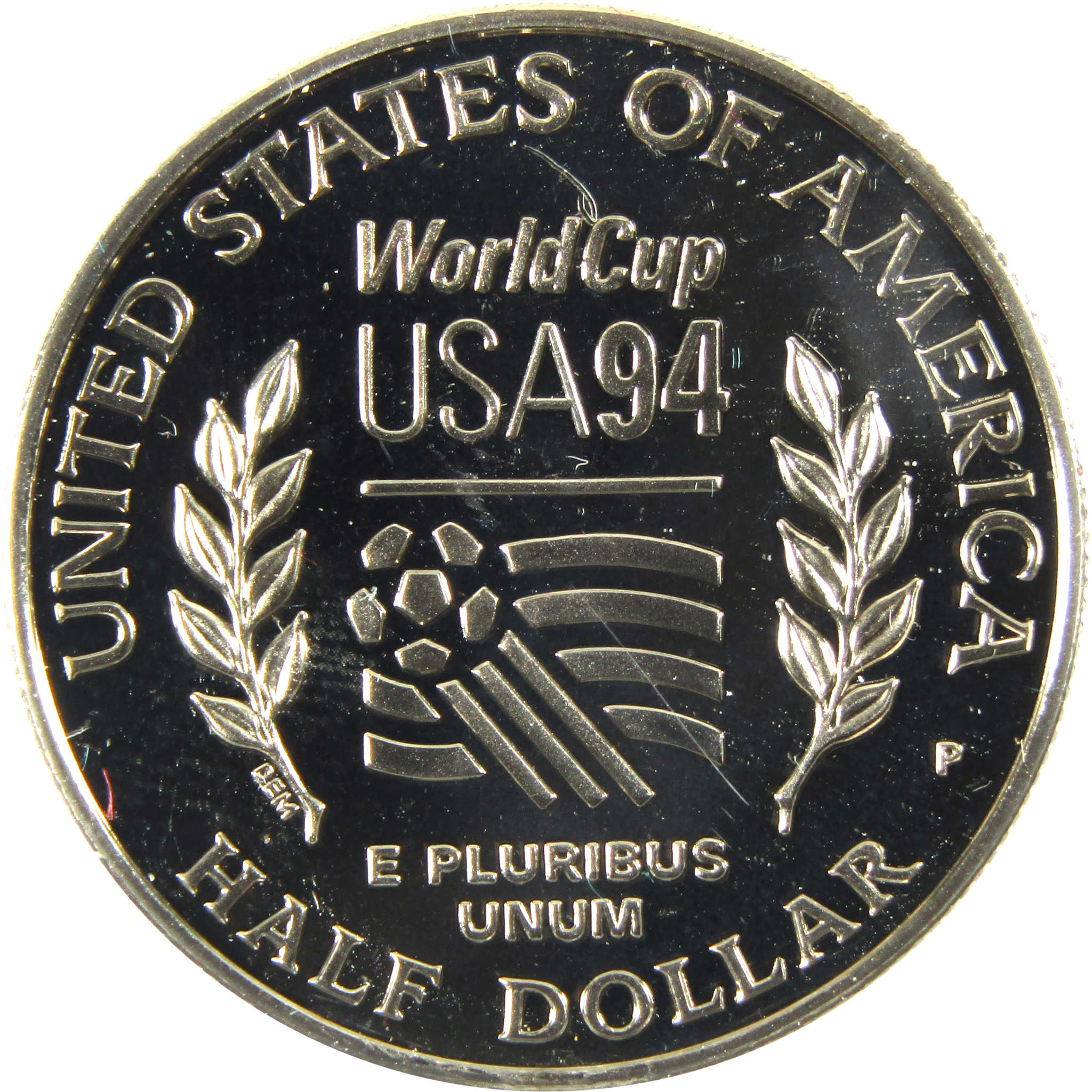 World Cup Tournament Commemorative 1994 P Clad 50c Proof SKU:CPC6574