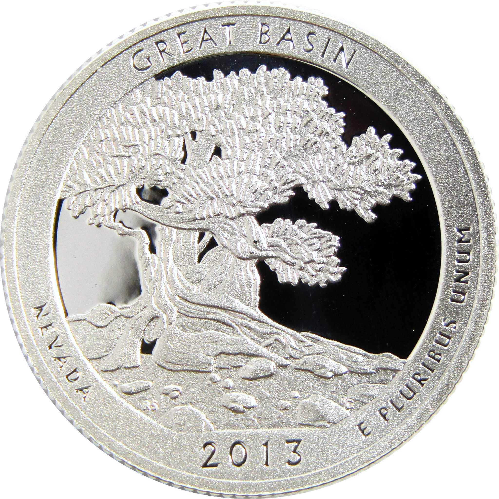 2013 S Great Basin National Park Quarter Silver 25c Proof Coin