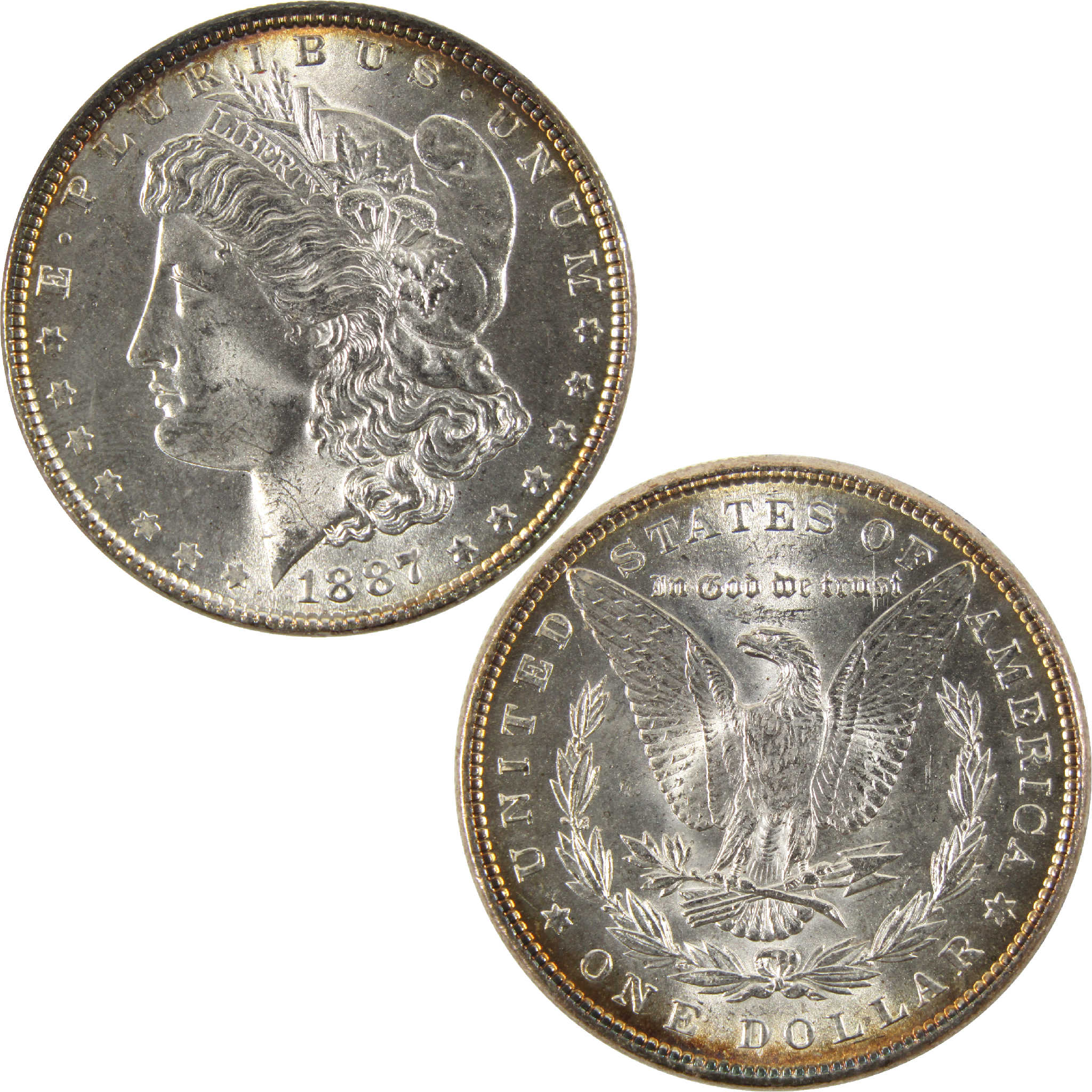 1887 Morgan Dollar Uncirculated Silver $1 Coin SKU:CPC6293 - Morgan coin - Morgan silver dollar - Morgan silver dollar for sale - Profile Coins &amp; Collectibles