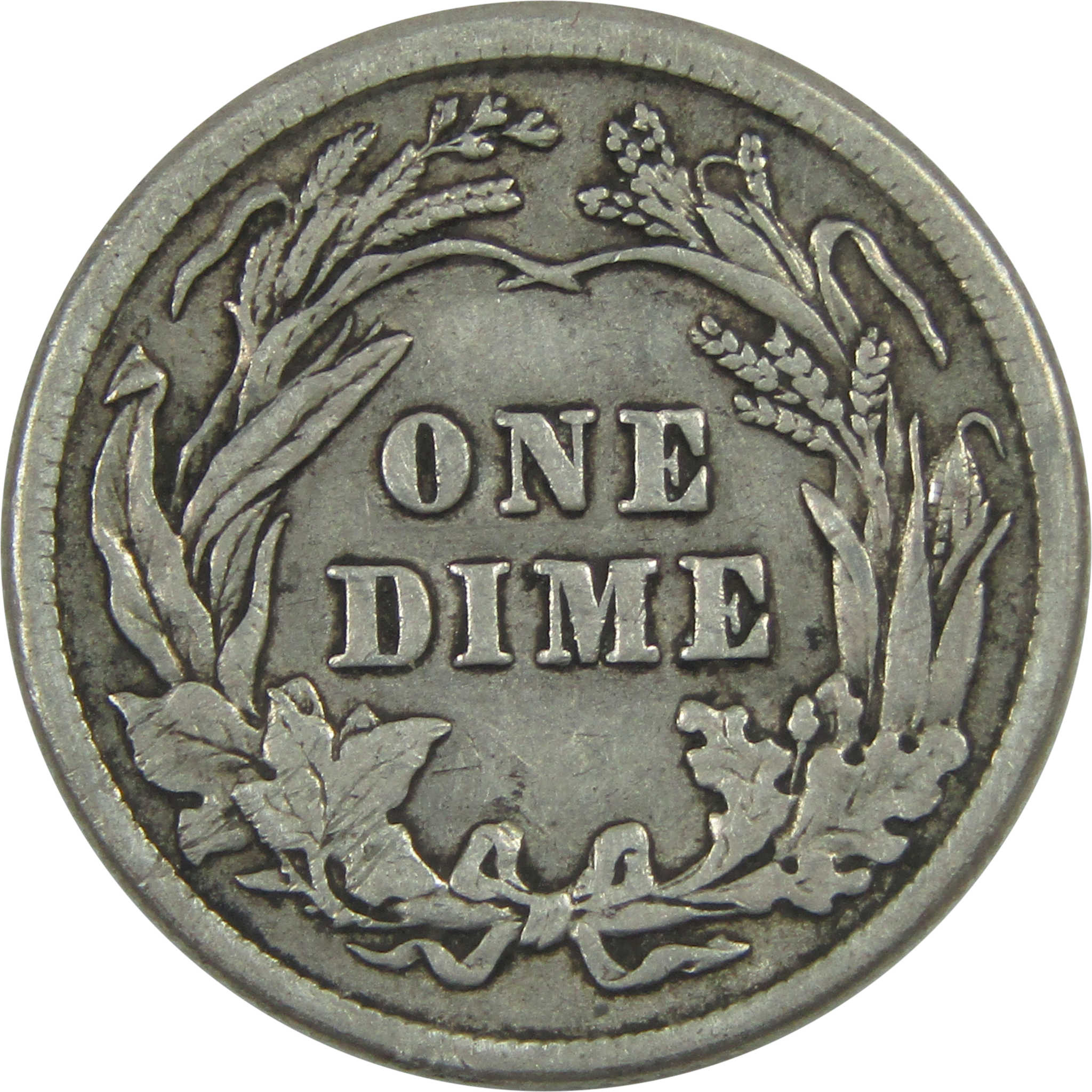 1913 Barber Dime VF Very Fine Silver 10c Coin SKU:I15493