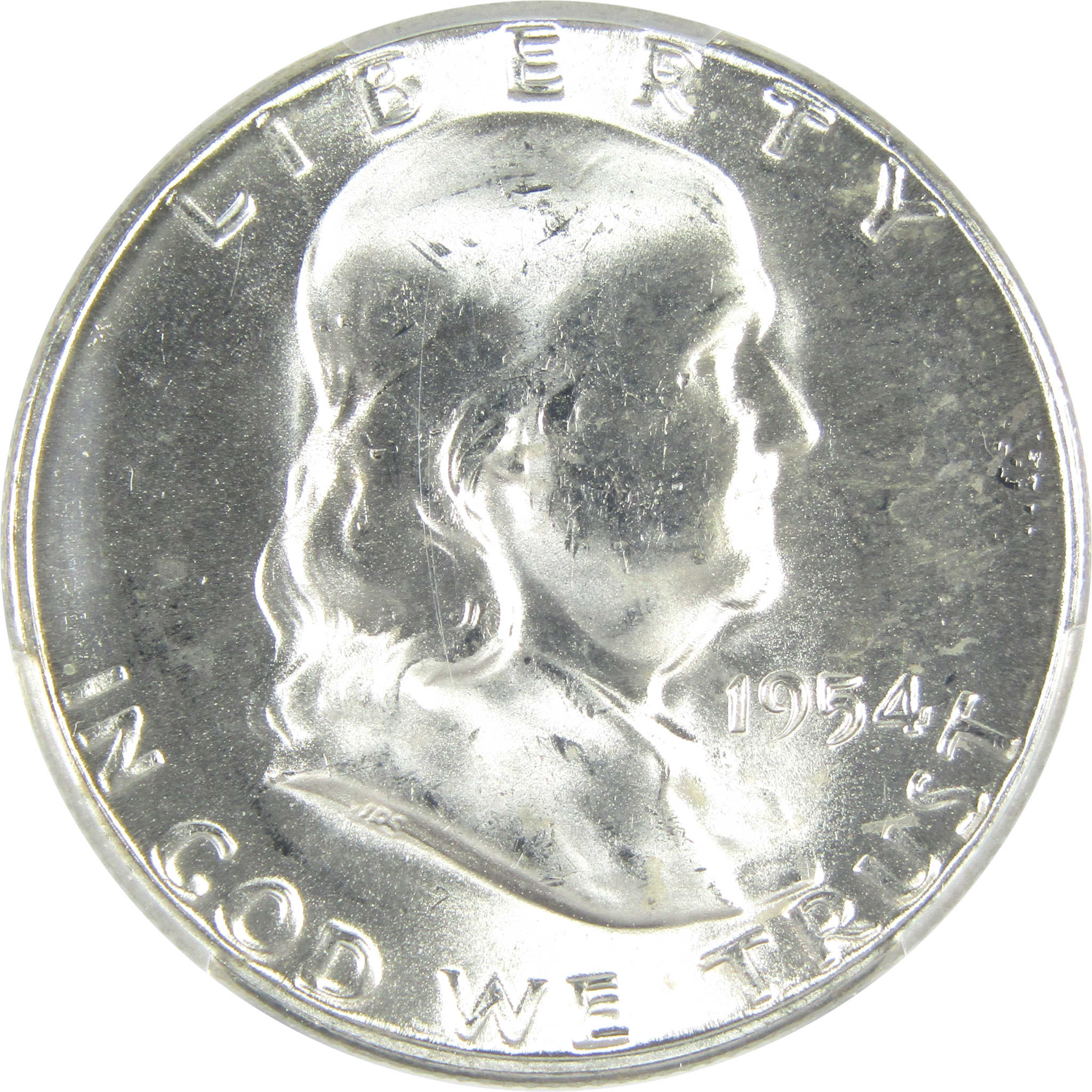 1954 S Franklin Half Dollar MS 64 PCGS Silver 50c Unc Coin SKU:I15229