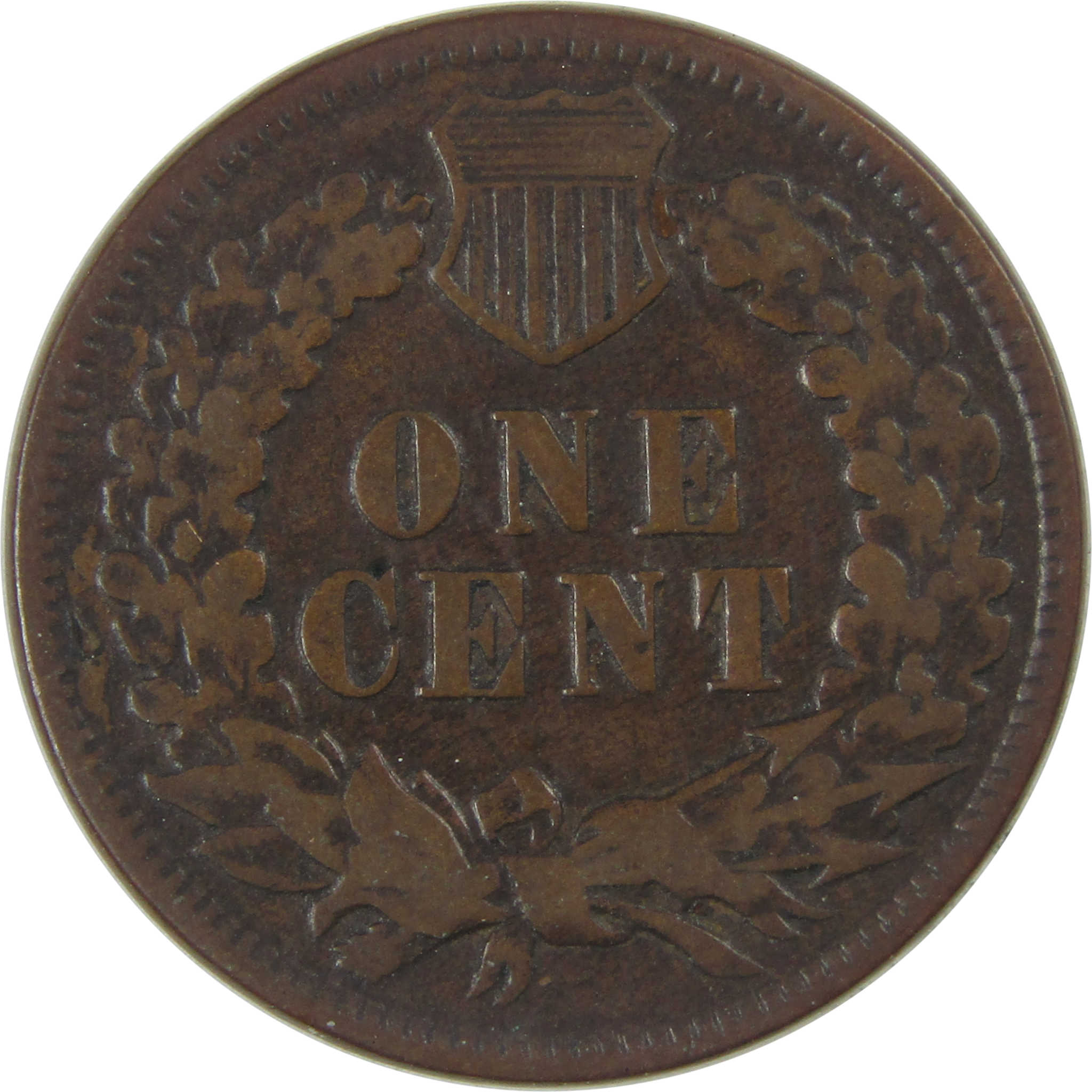 1875 Indian Head Cent VG Very Good Penny 1c Coin SKU:I23282