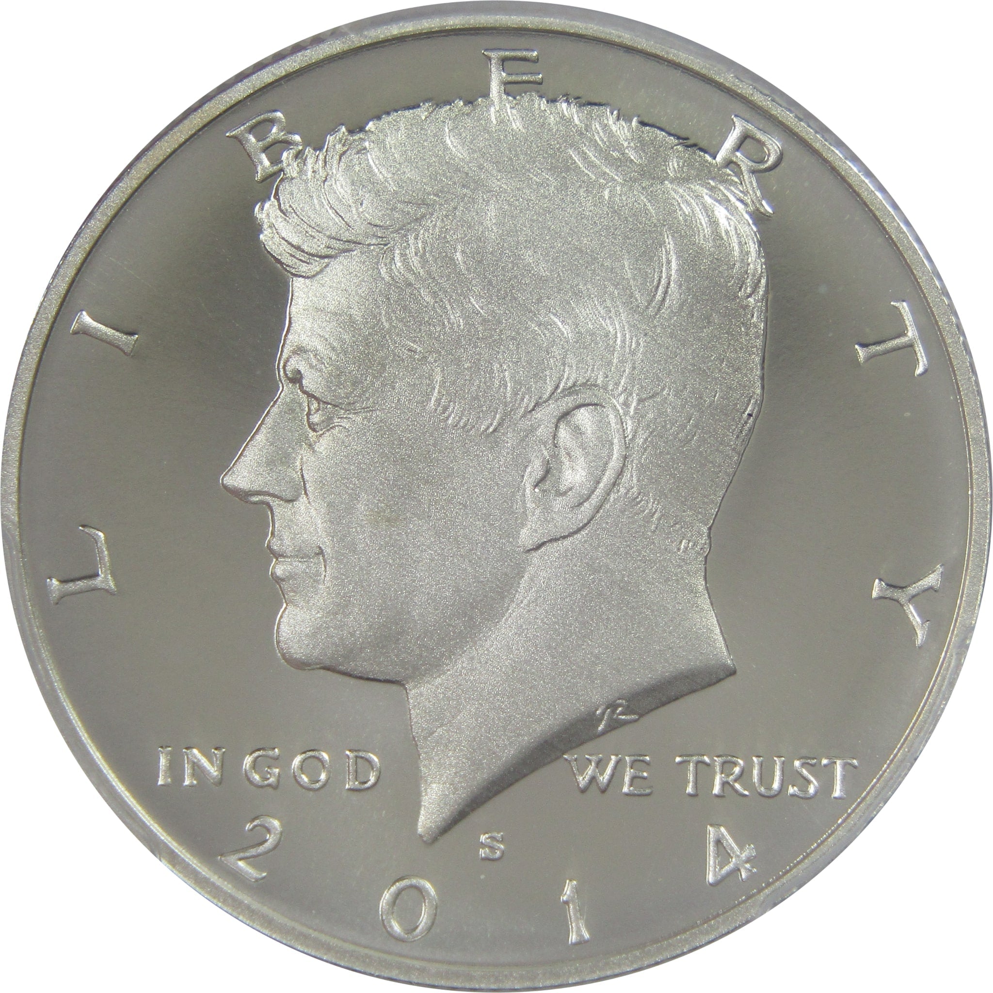 2014 S Kennedy Half MS 70 PL PCGS Silver 50th Anniversary SKU:CPC9087