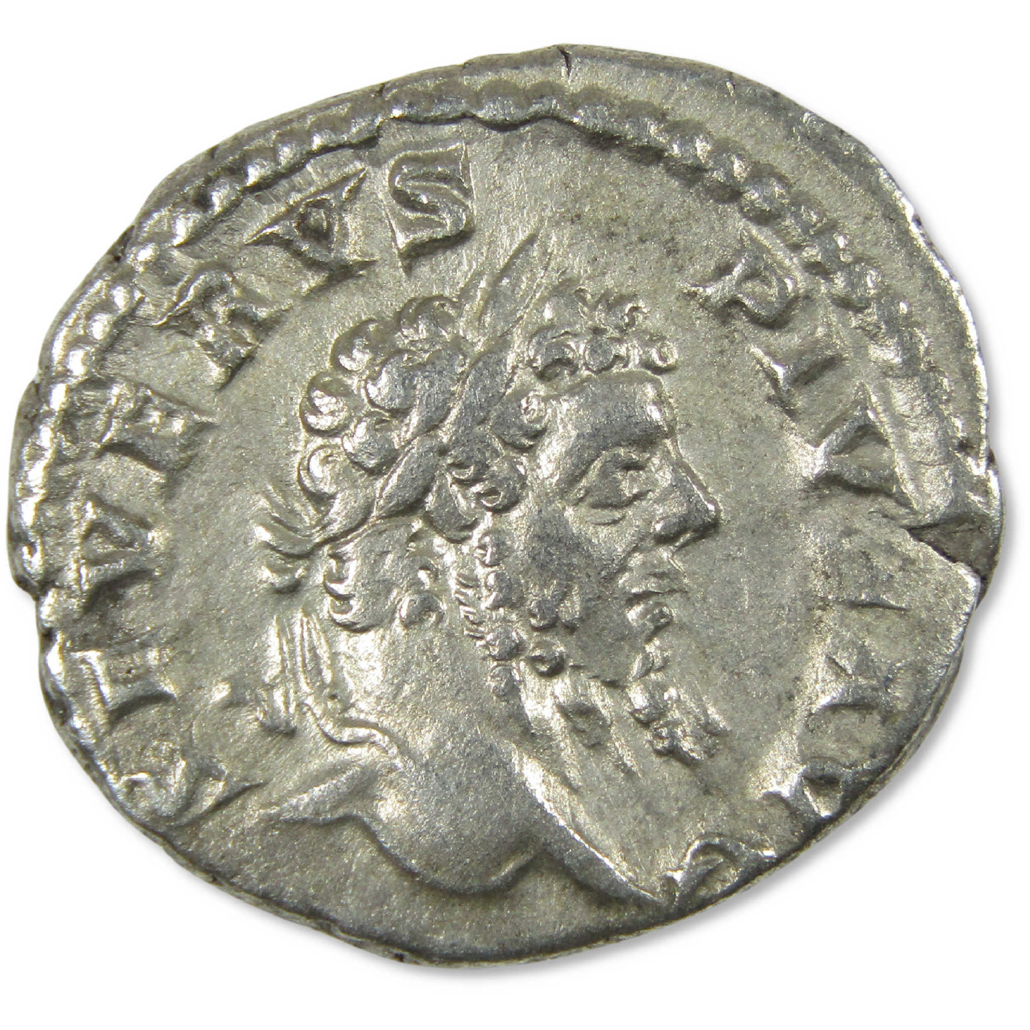 193-211 AD Septimius Severus Roman Empire Silver Denarius VF Ancient