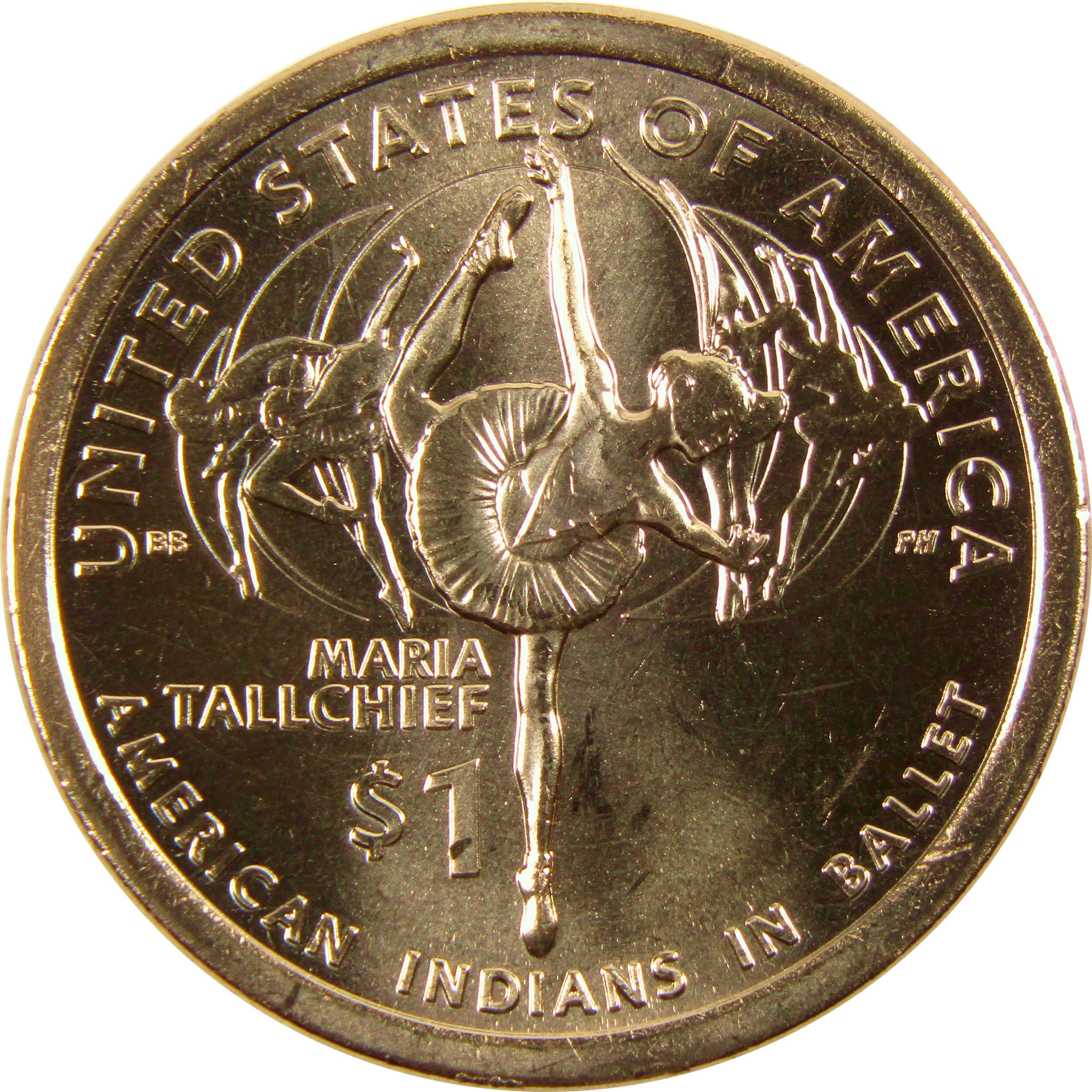 2023 P Maria Tallchief Native American Dollar BU Uncirculated $1 Coin