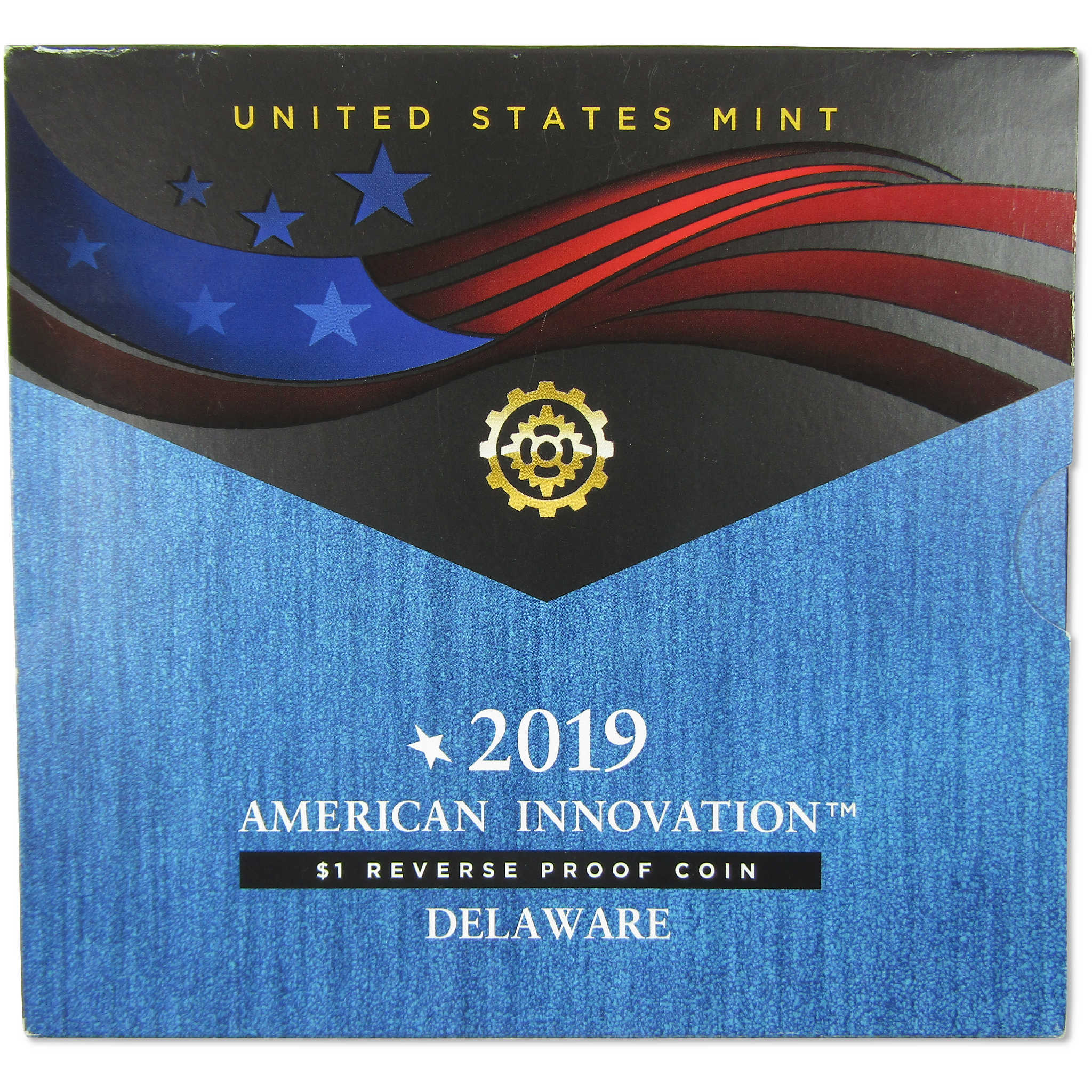 2019 S Delaware American Innovation $1 Reverse Proof Coin SKU:CPC9671