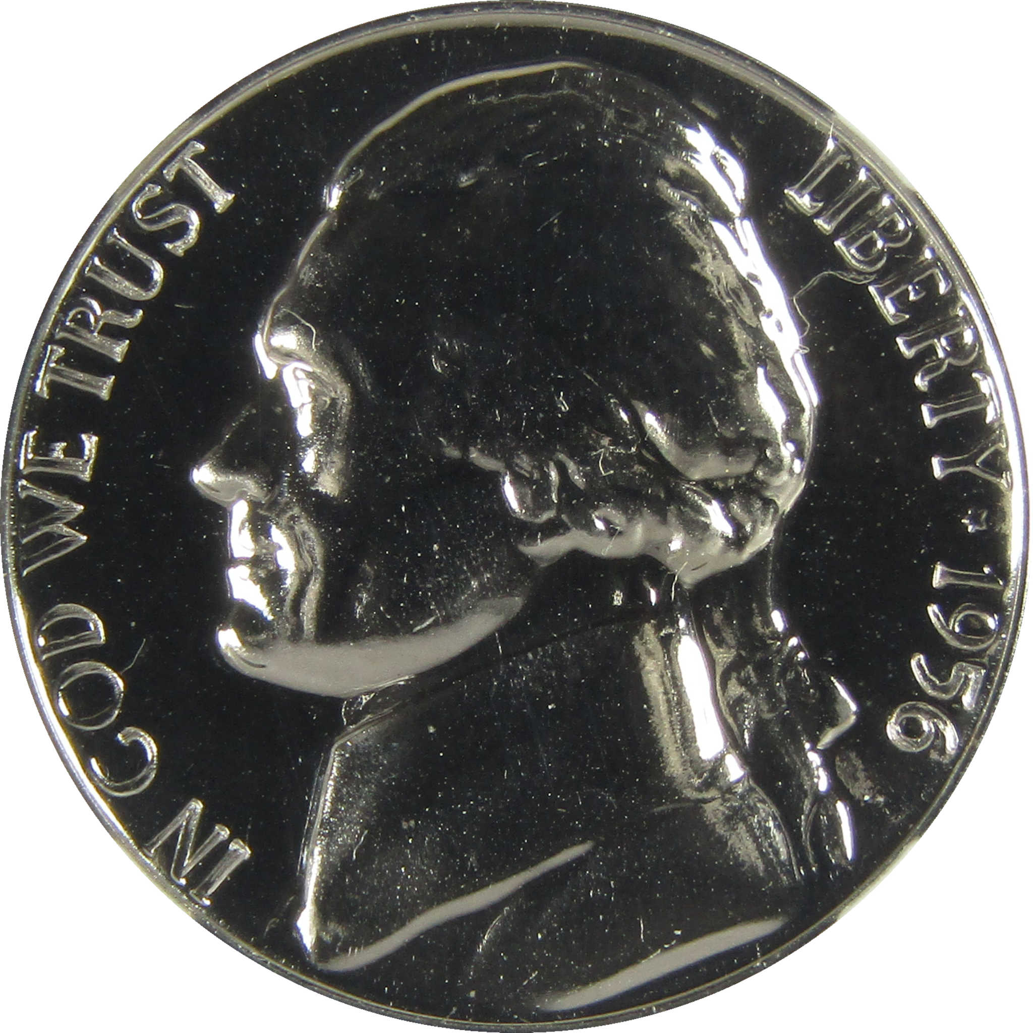 1956 Jefferson Nickel PF 68 NGC Proof 5c Coin Collectible SKU:I27378