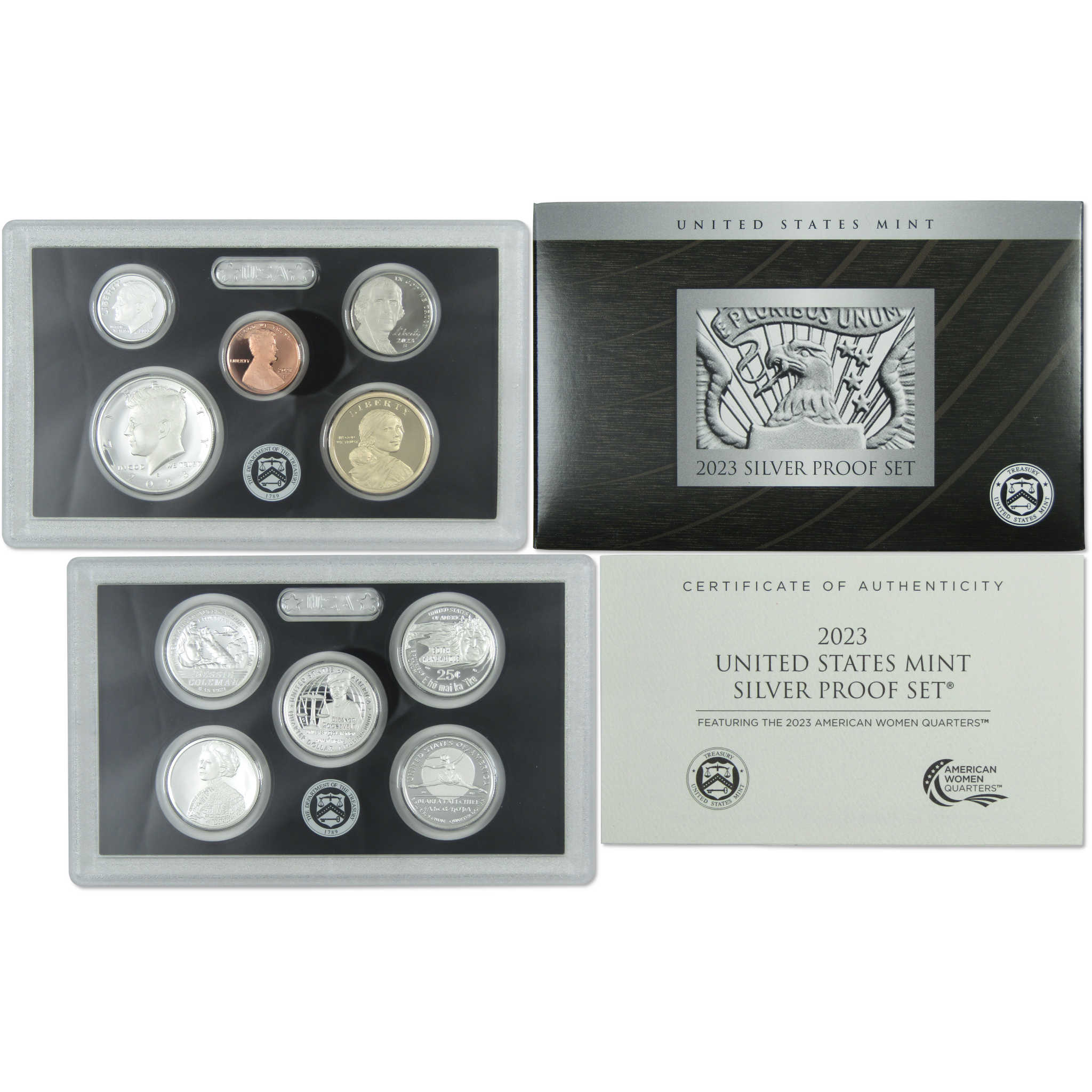 2023 Silver Proof Set U.S. Mint Original Government Packaging OGP COA