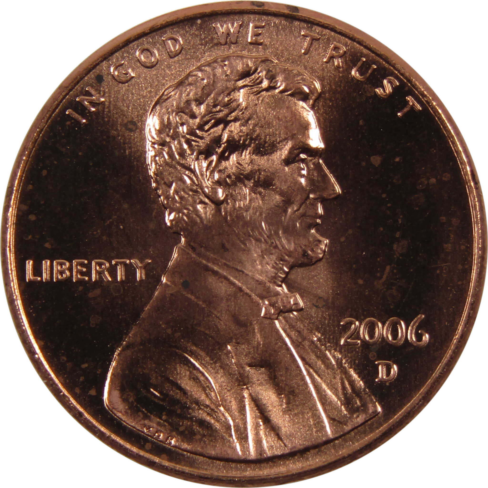 2006 D Lincoln Memorial Cent BU Uncirculated Penny 1c Coin