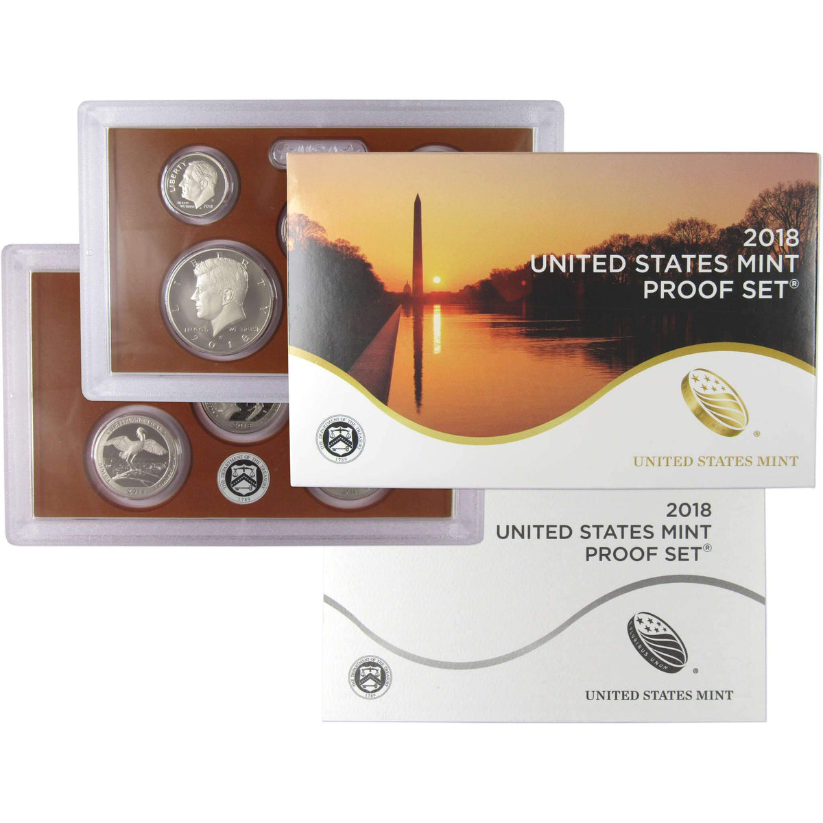2018 Clad Proof Set U.S. Mint Original Government Packaging OGP COA