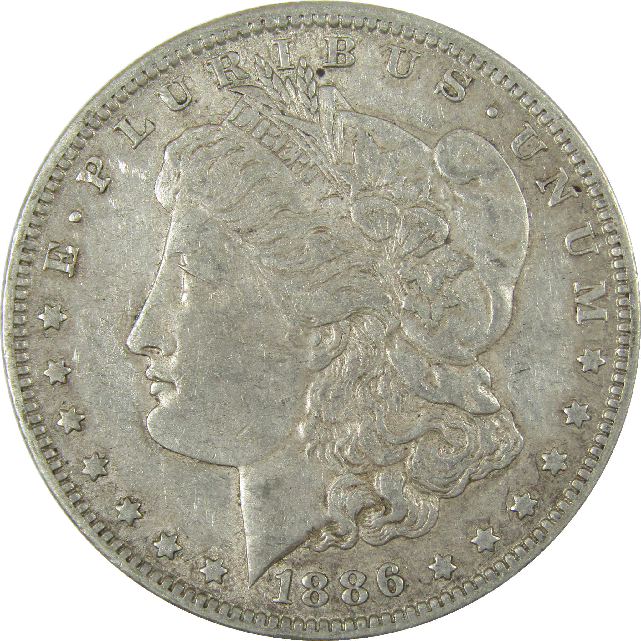 1886 O Morgan Silver Dollar XF EF Extremely Fine $1 Coin SKU:I26058 - Morgan coin - Morgan silver dollar - Morgan silver dollar for sale - Profile Coins &amp; Collectibles