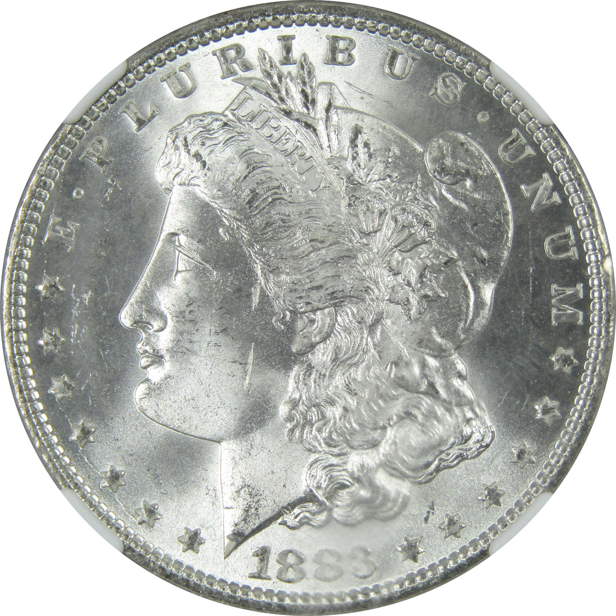 1883 Morgan Dollar MS 64 NGC Silver $1 Uncirculated Coin SKU:I14930 - Morgan coin - Morgan silver dollar - Morgan silver dollar for sale - Profile Coins &amp; Collectibles