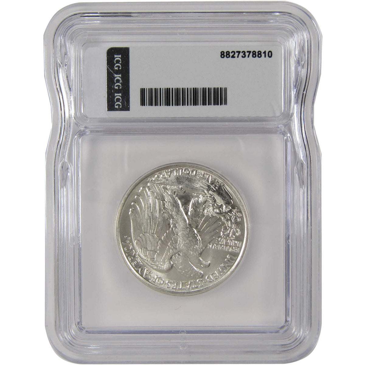 1943 Liberty Walking Silver Half Dollar MS 64 ICG 50c Coin SKU:I29180