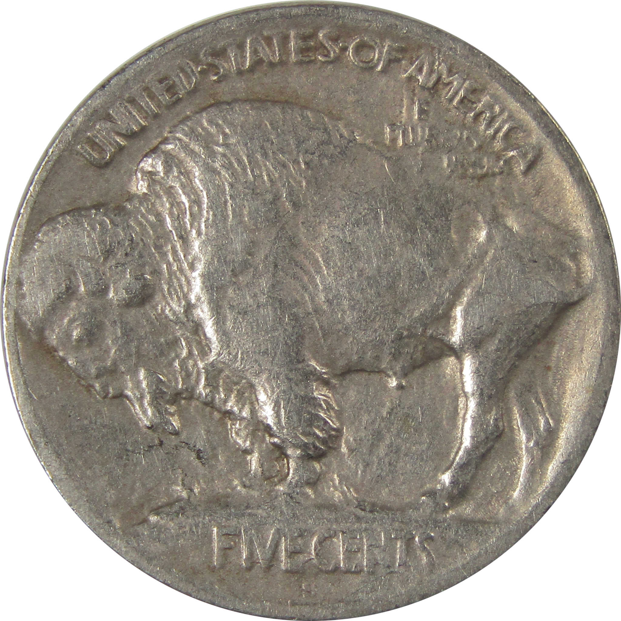 1913 S Type 1 Buffalo Nickel VF Very Fine Details 5c Coin SKU:I22884