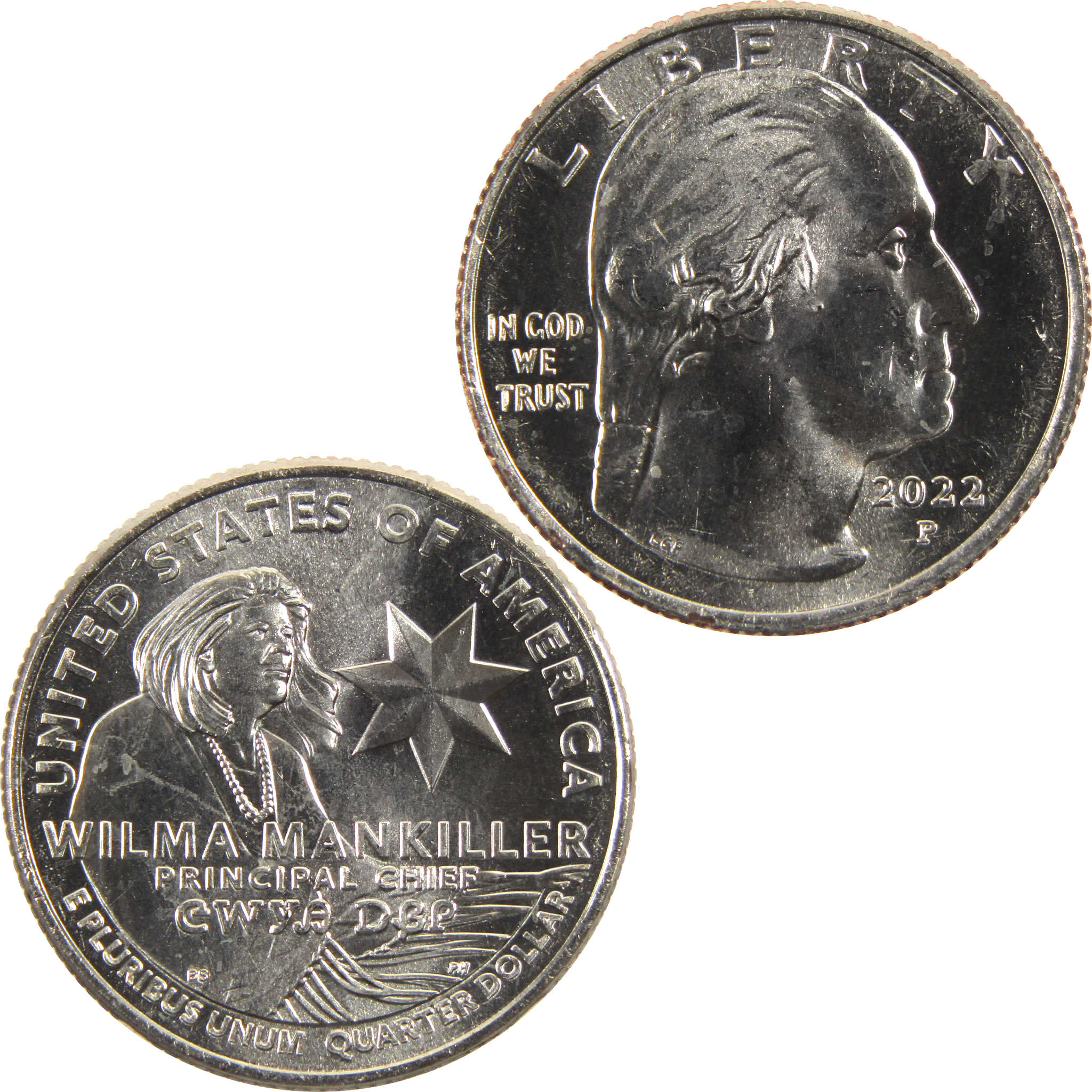 2022 P Wilma Mankiller American Women Quarter Uncirculated Clad Coin