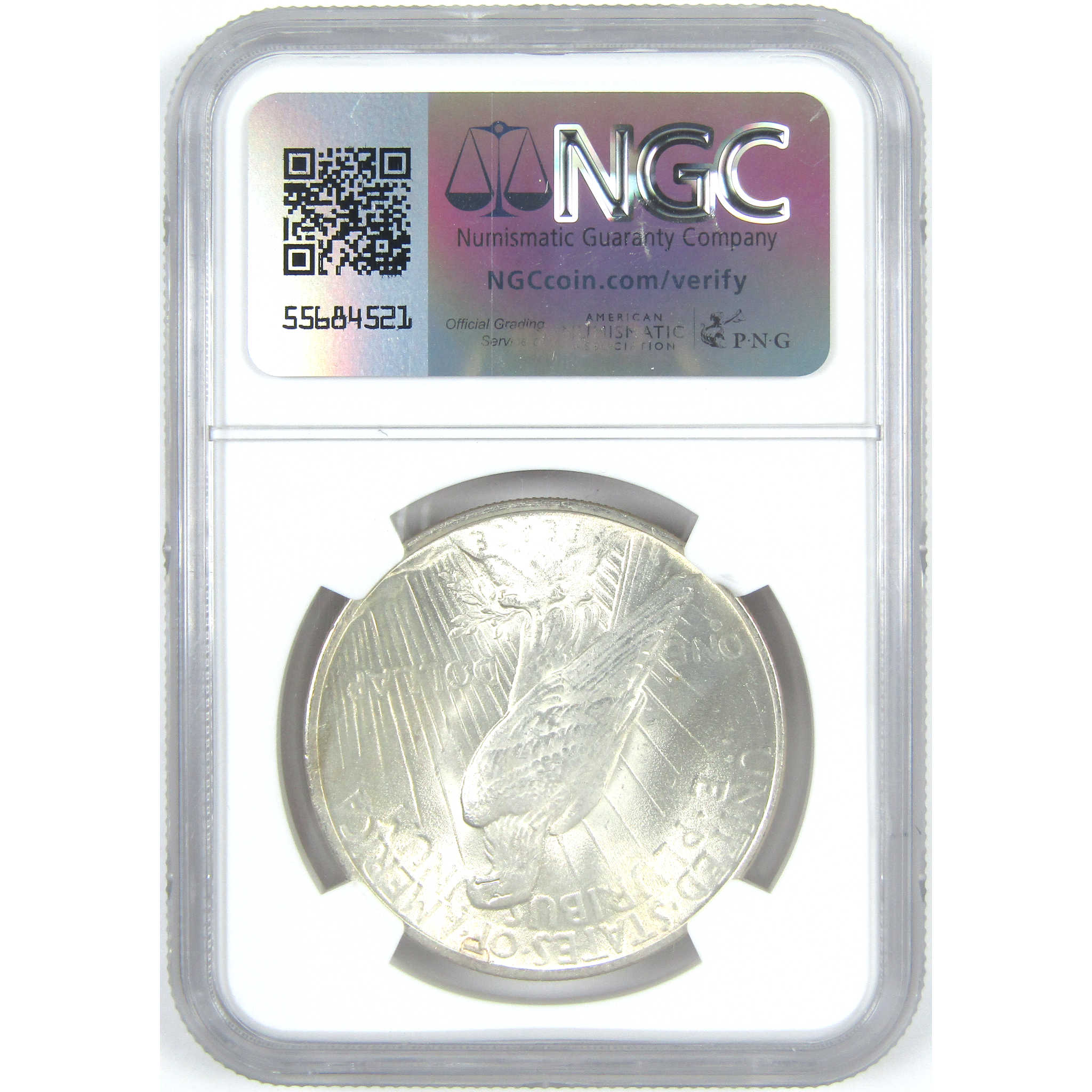 1924 Peace Dollar MS 63 NGC Silver $1 Uncirculated Coin SKU:I15289