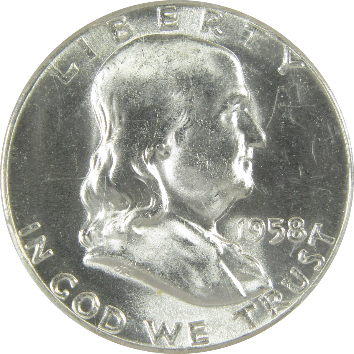 1958 Franklin Silver Half Dollar MS 65 PCGS 50c Coin SKU:I28827