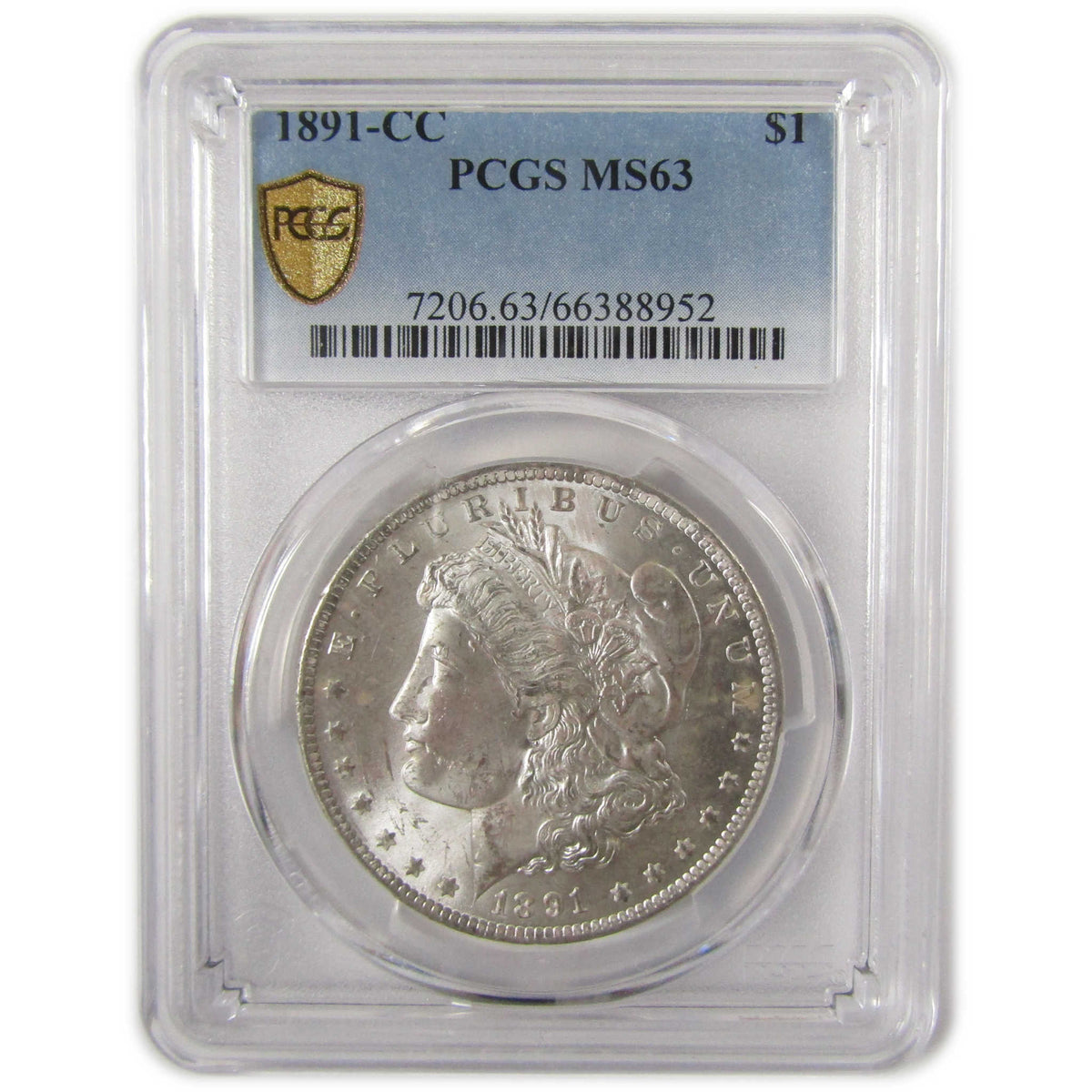 1891 CC Morgan Silver Dollar MS 63 PCGS $1 Coin SKU:I29314 - Morgan coin - Morgan silver dollar - Morgan silver dollar for sale - Profile Coins &amp; Collectibles