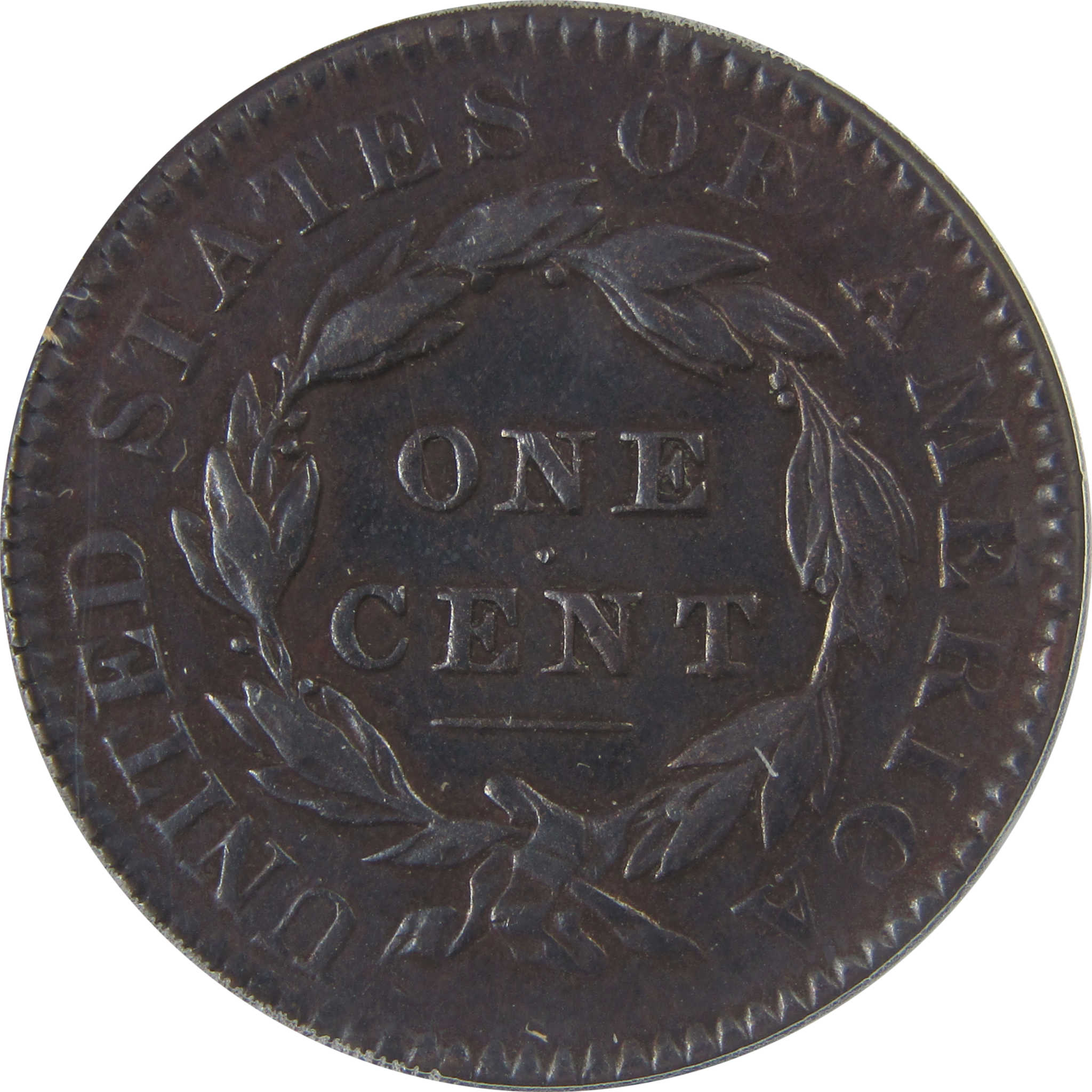 1834 Small 8 Large Stars Large Cent VF 30 Details ANACS SKU:CPC1141