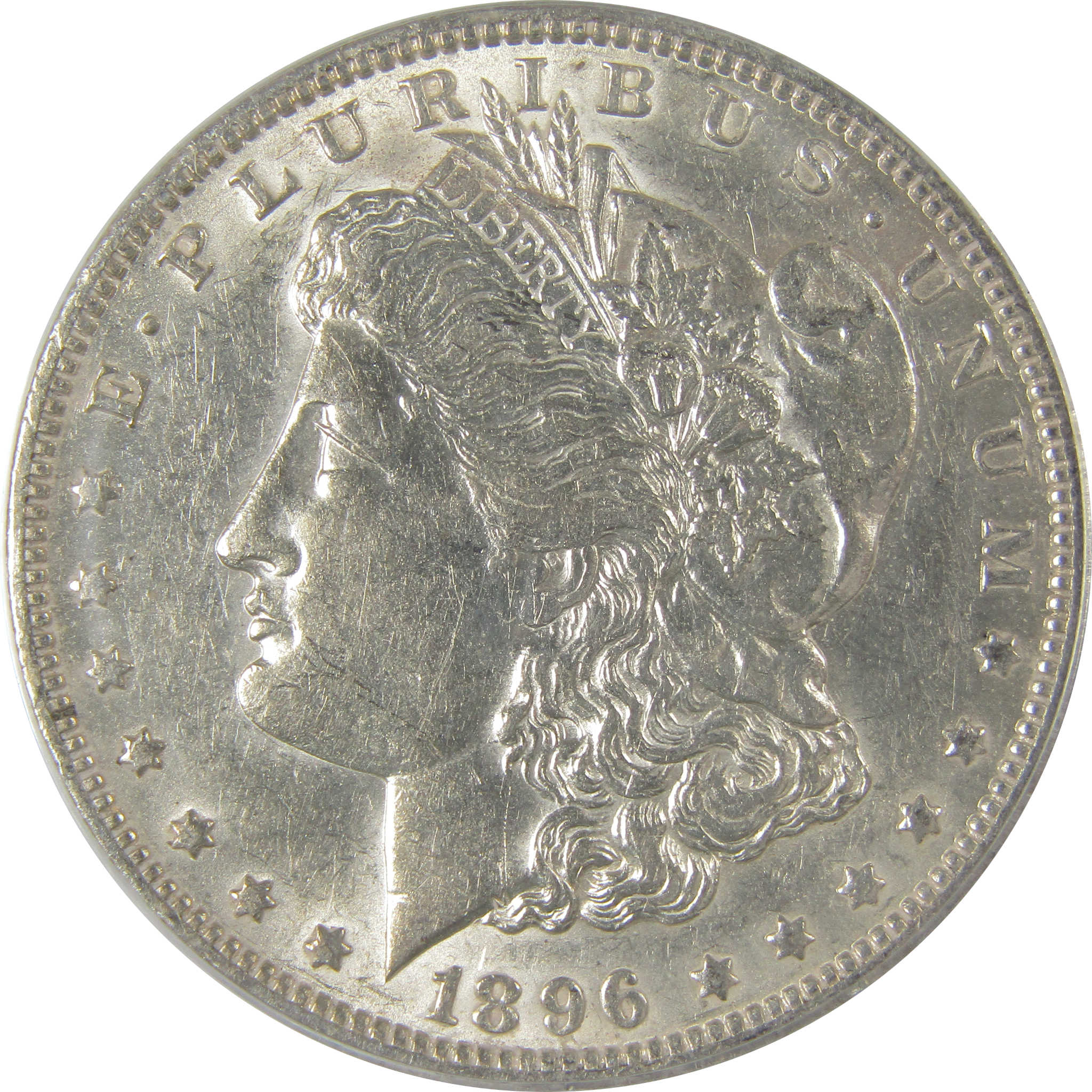 1896 O Morgan Dollar AU 50 Details ANACS Silver $1 Coin SKU:I18950 - Morgan coin - Morgan silver dollar - Morgan silver dollar for sale - Profile Coins &amp; Collectibles