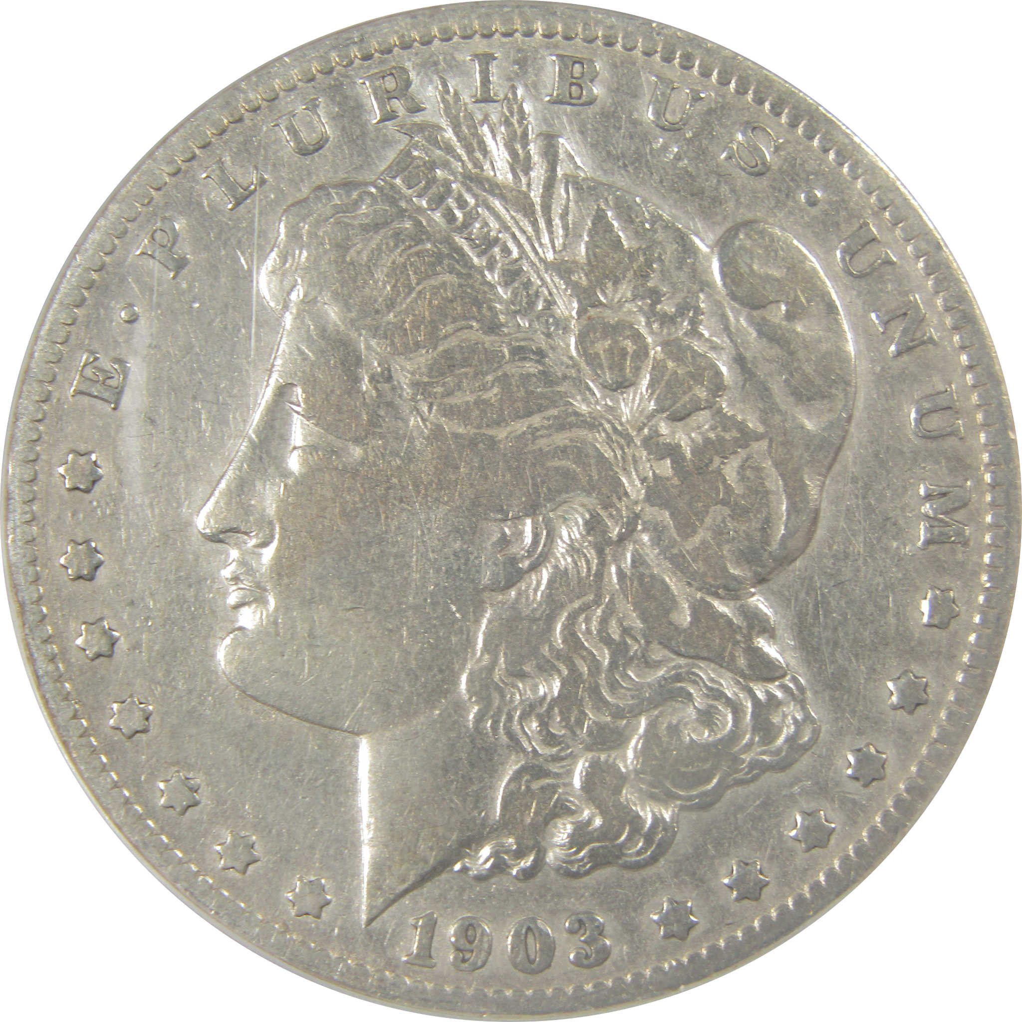 1903 S Morgan Dollar F 12 Details ANACS Silver $1 Coin SKU:I21696 - Morgan coin - Morgan silver dollar - Morgan silver dollar for sale - Profile Coins &amp; Collectibles